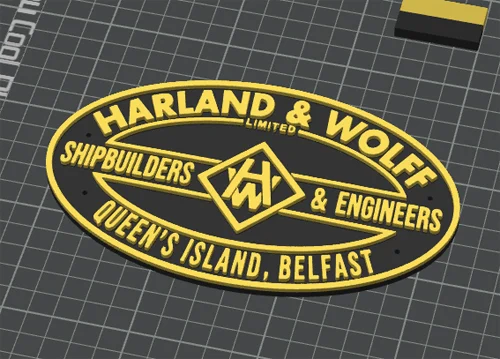 Harland & Wolff Plaque