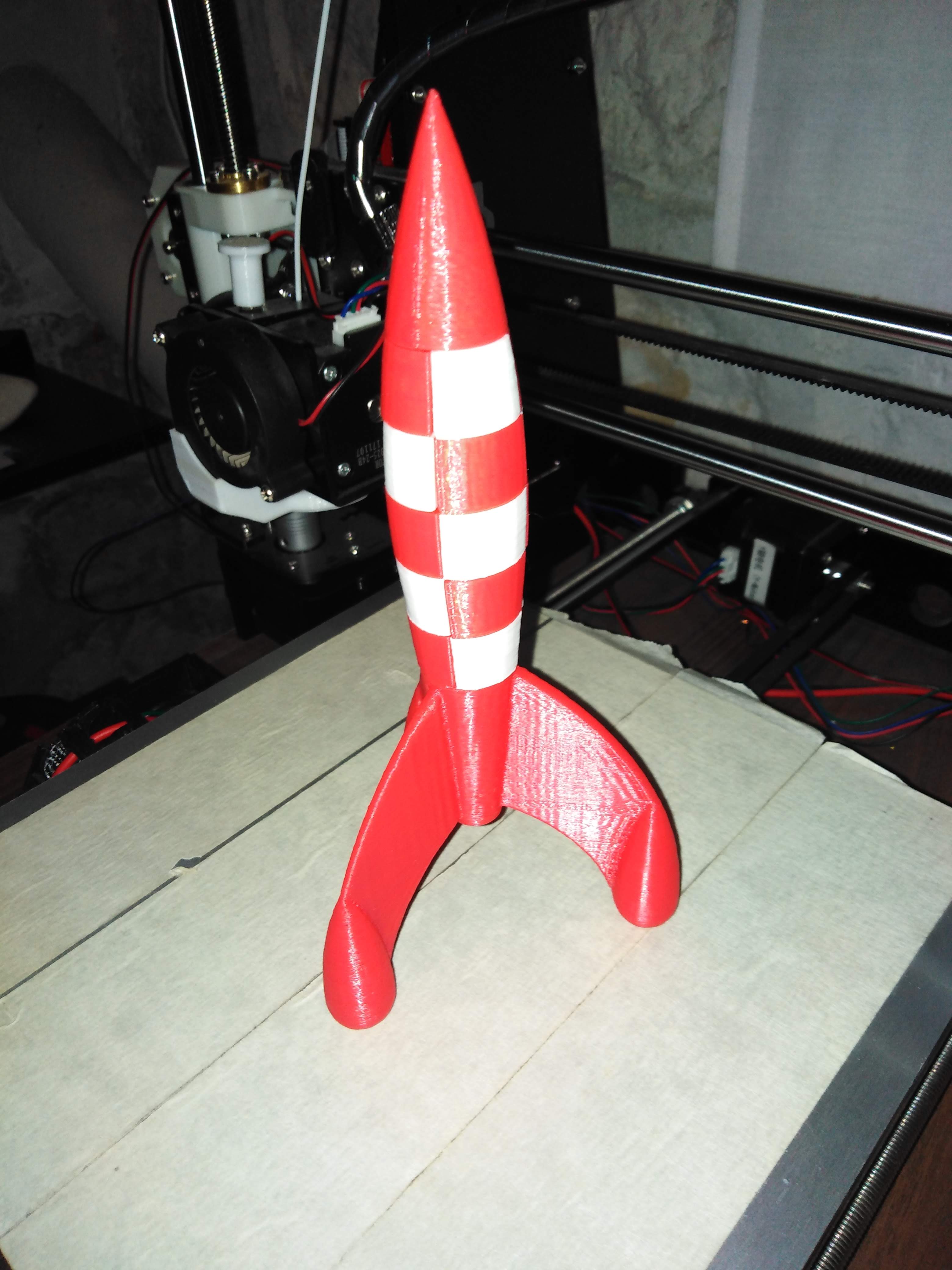 Fusée de Tintin - Tintin Rocket