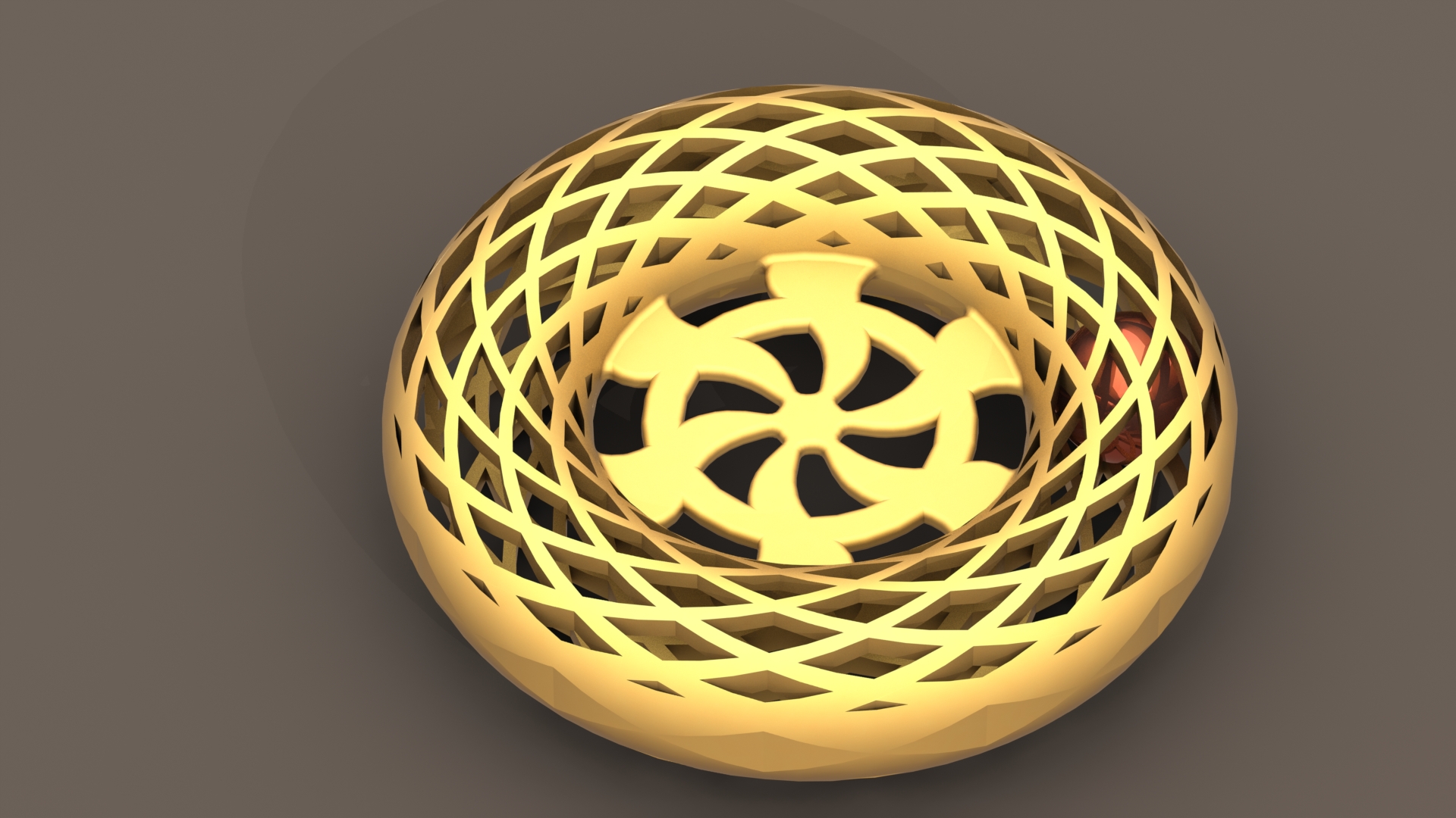 Captive Ball Cage - 3D Printer Test