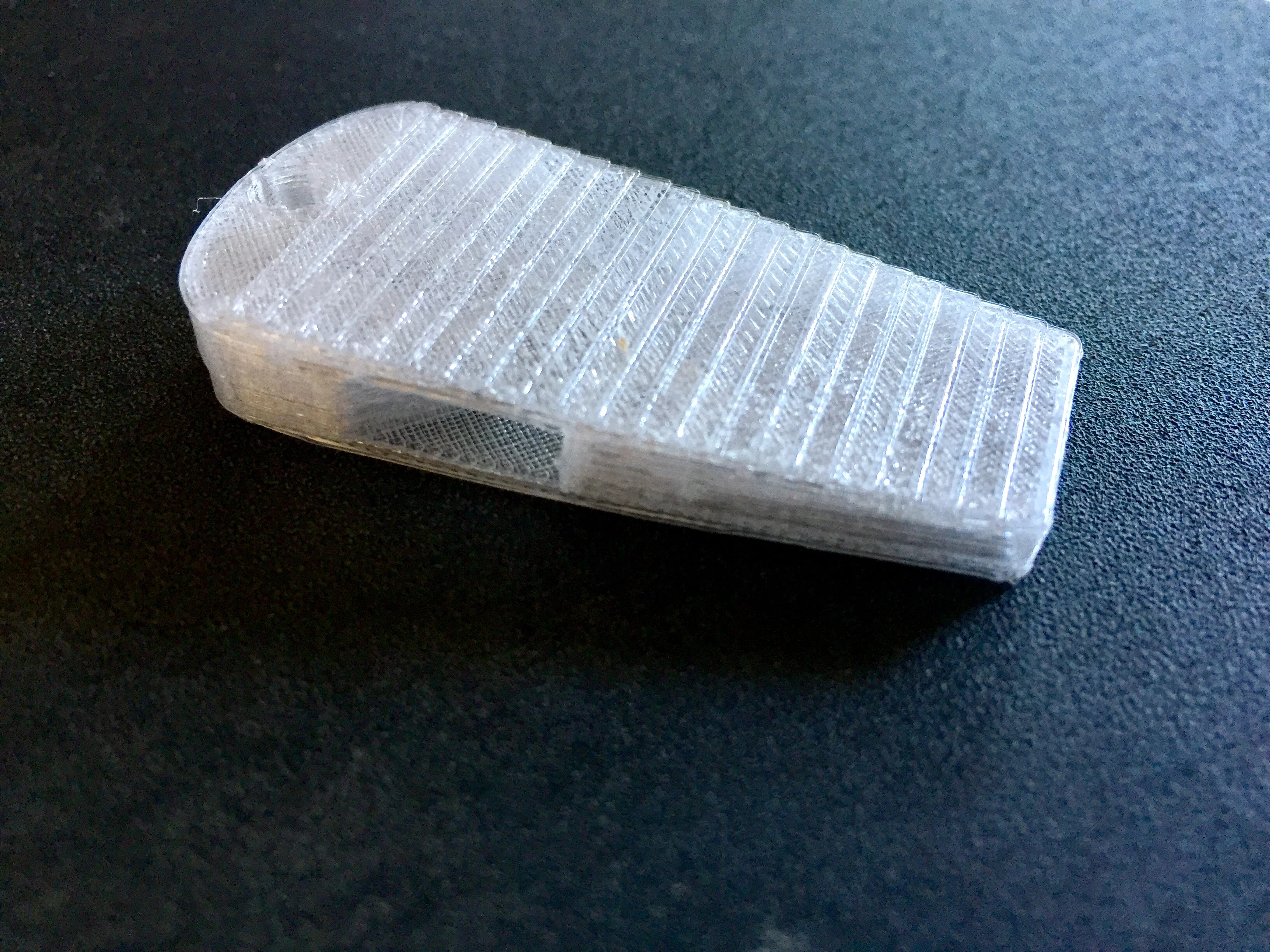 Whistle using v29 chamber profile and rotational extrusion