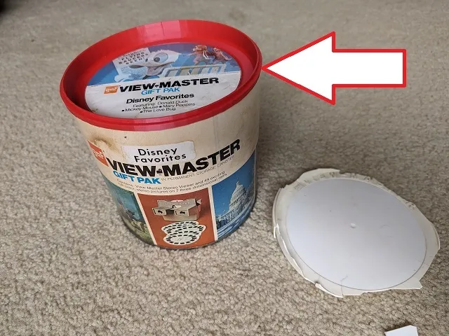 Viewmaster Cannister Lid