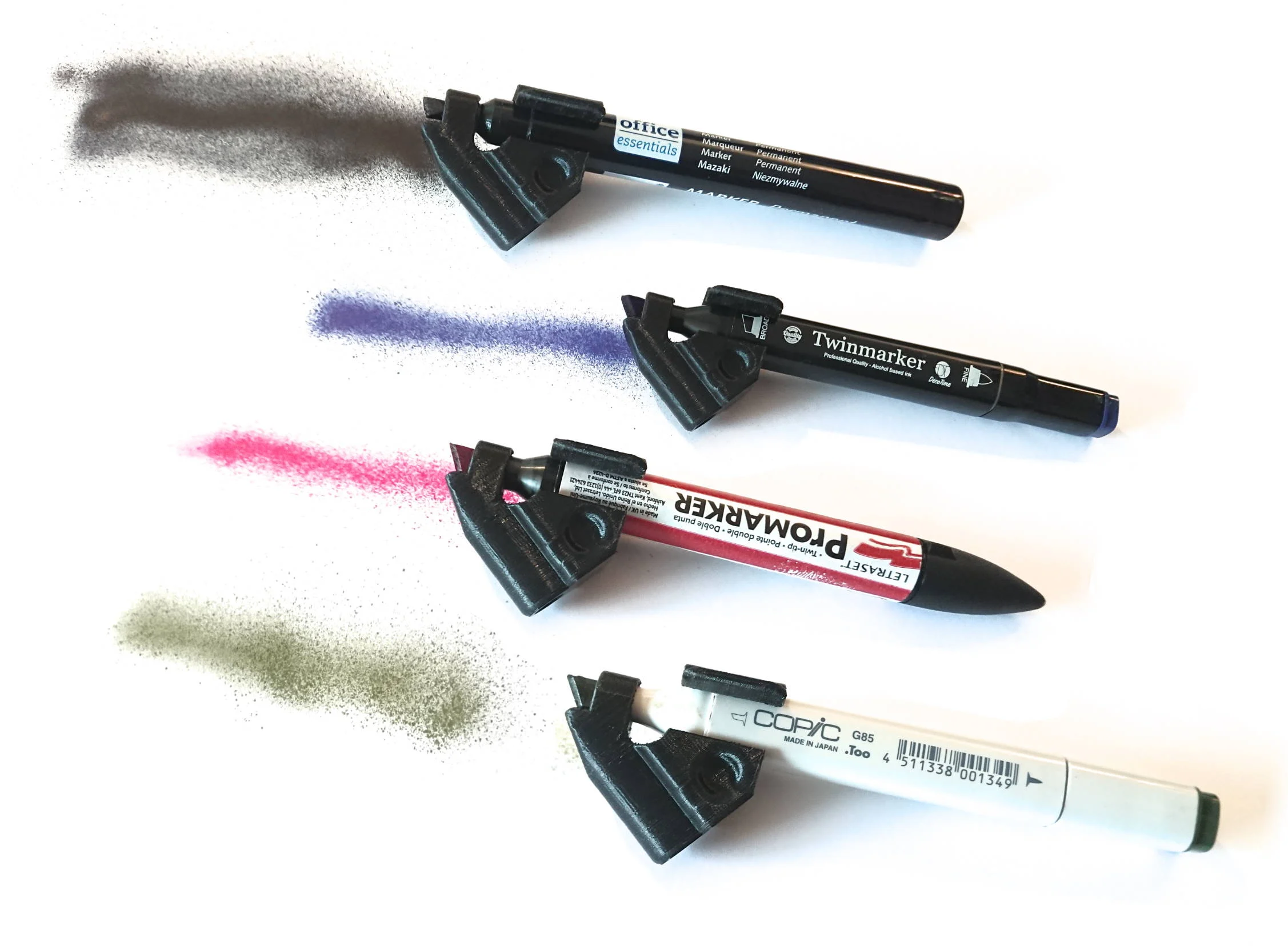 Airbrush from Marker (Copic)