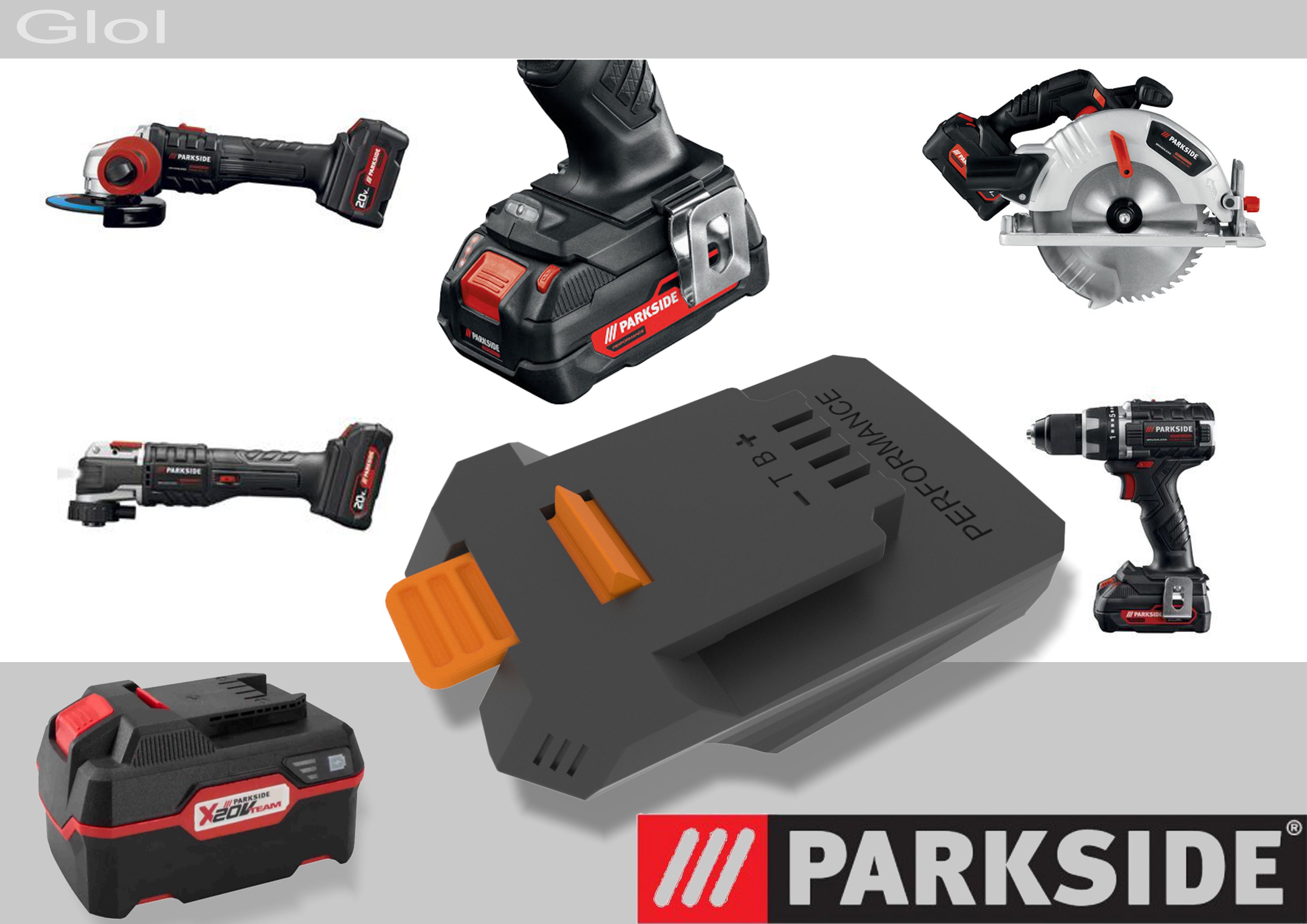 Parkside x20 to parkside performance 5A