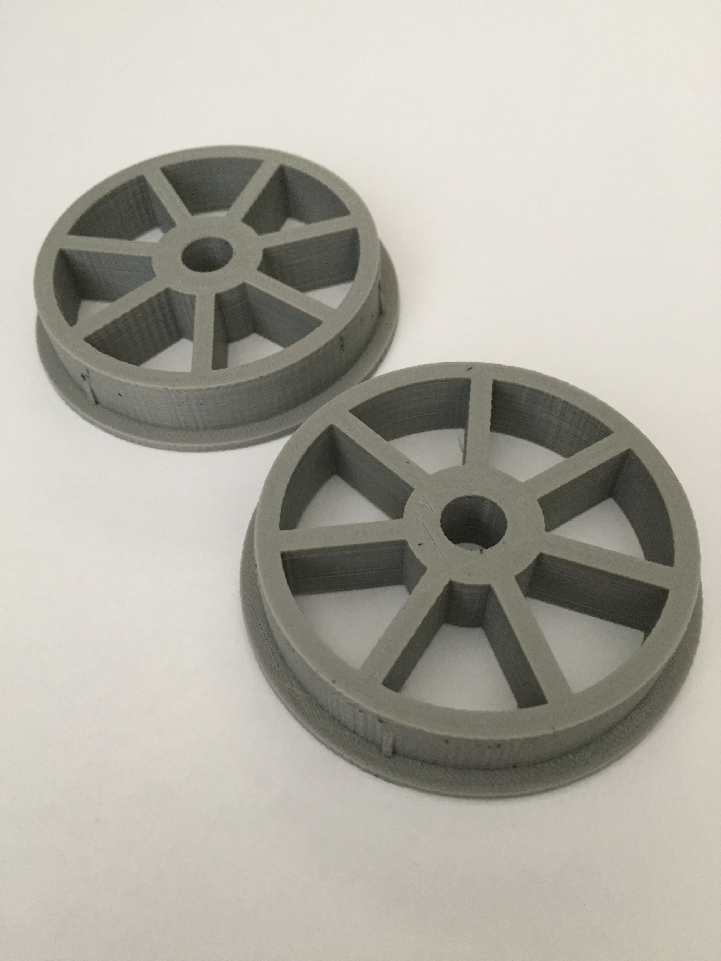 Spool Hub 56mm x 8mm - Rev2 with tapered shims