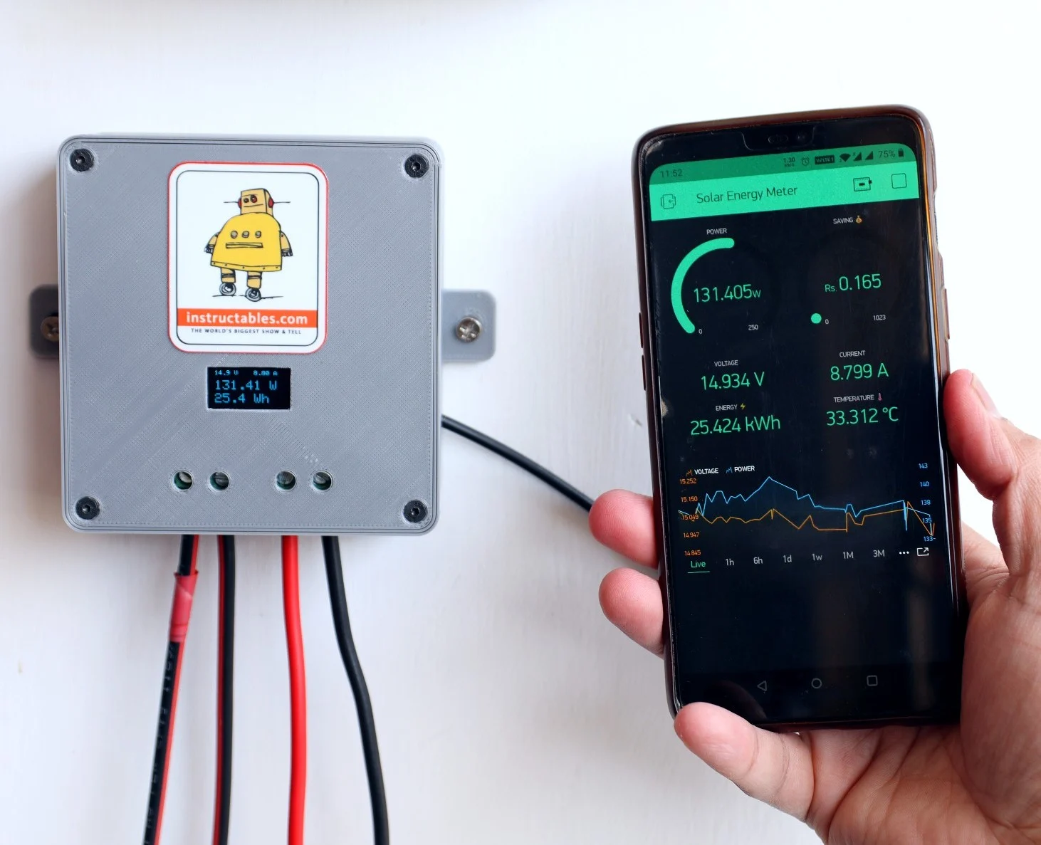 Solar Panel Monitoring System - V1.0