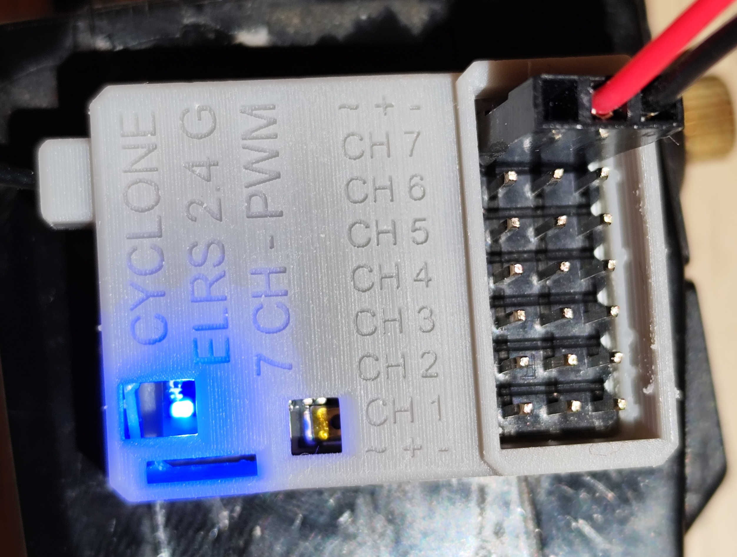 ELRS Cyclone 7CH PWM CRSF RX Housing