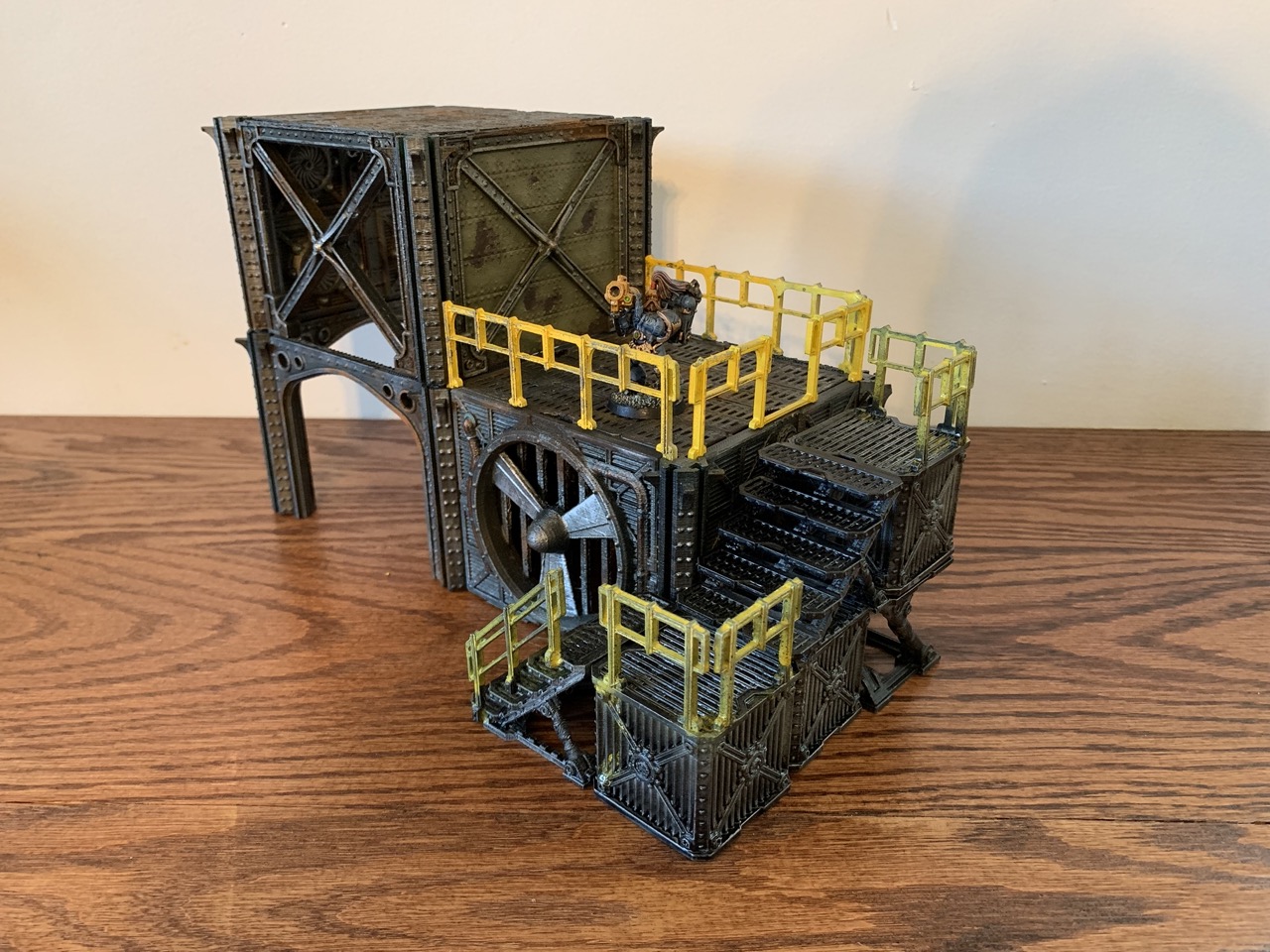 Sci-fi modular stairs for tabletop gaming