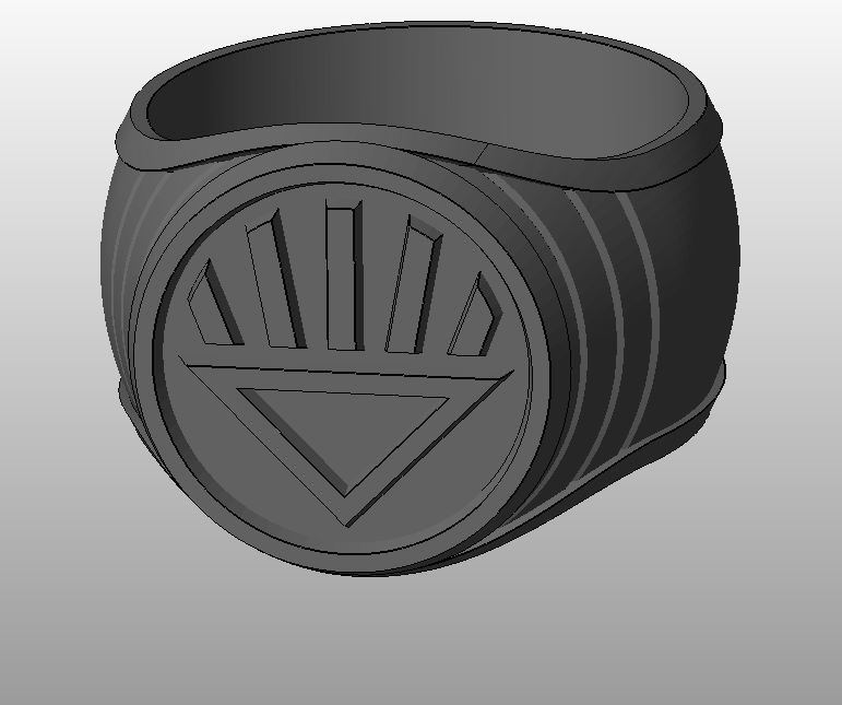 Black Lantern Ring Remix-No Support