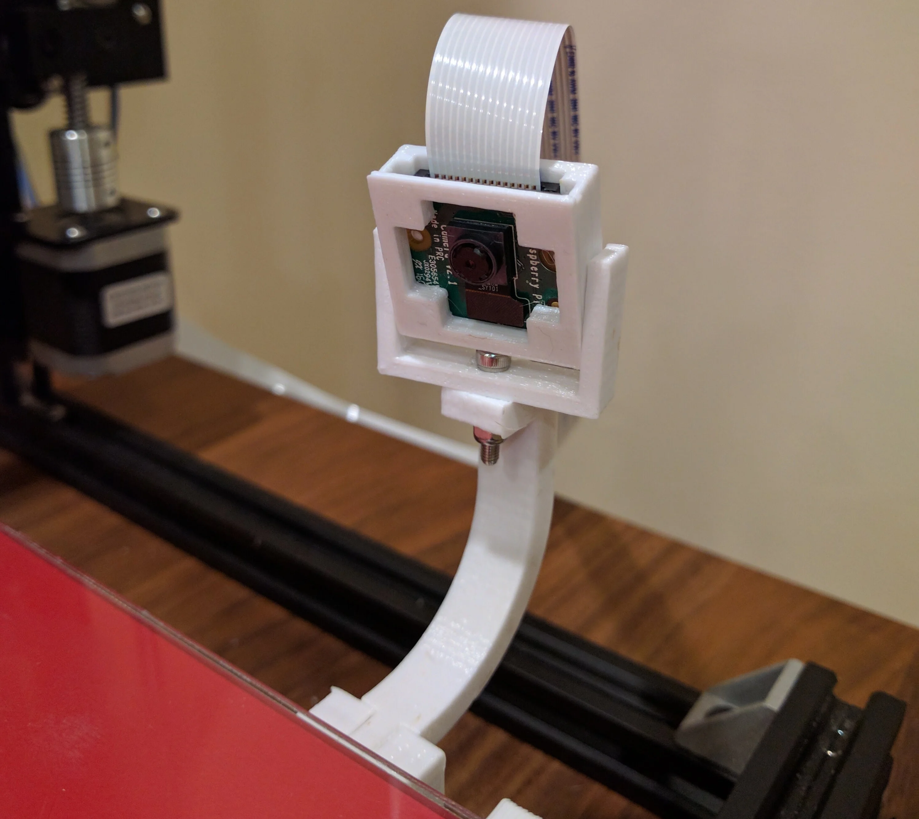 Raspberry Pi Camera v2 Print Bed Mount