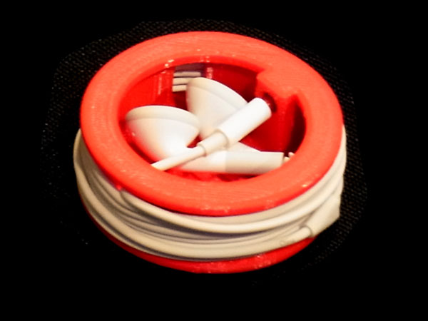 Earplug Cable Tidy-  Protects Earplugs and secures the cable