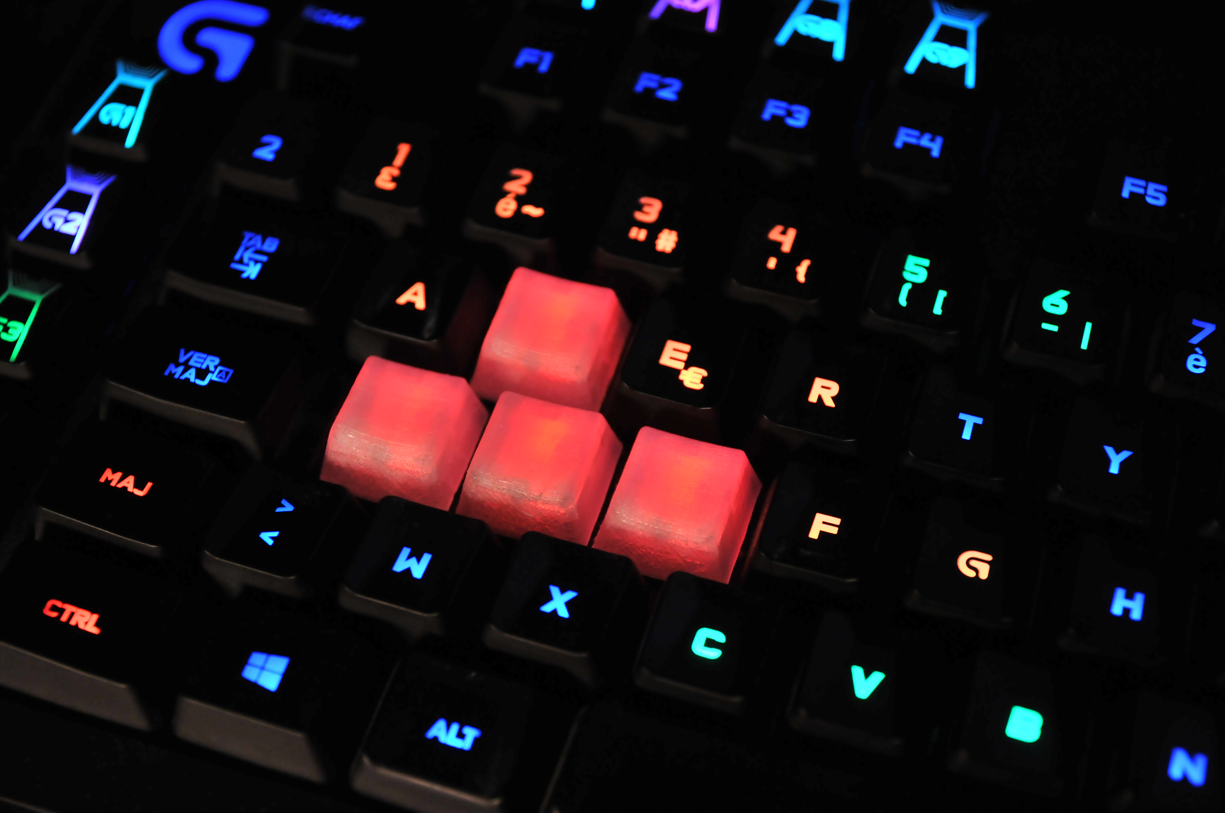 Key cap for romer-g