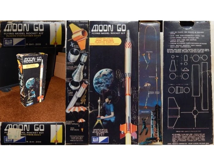 MPC Moon Go model rocket