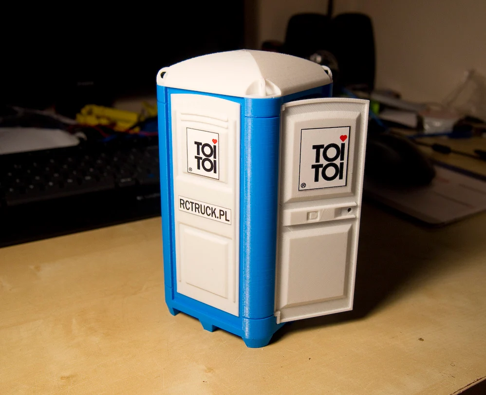 Portable Toilet ToiToi 1:14