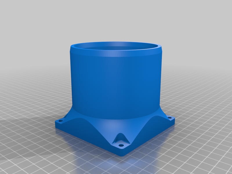Adapter hose for standard 92mm fan