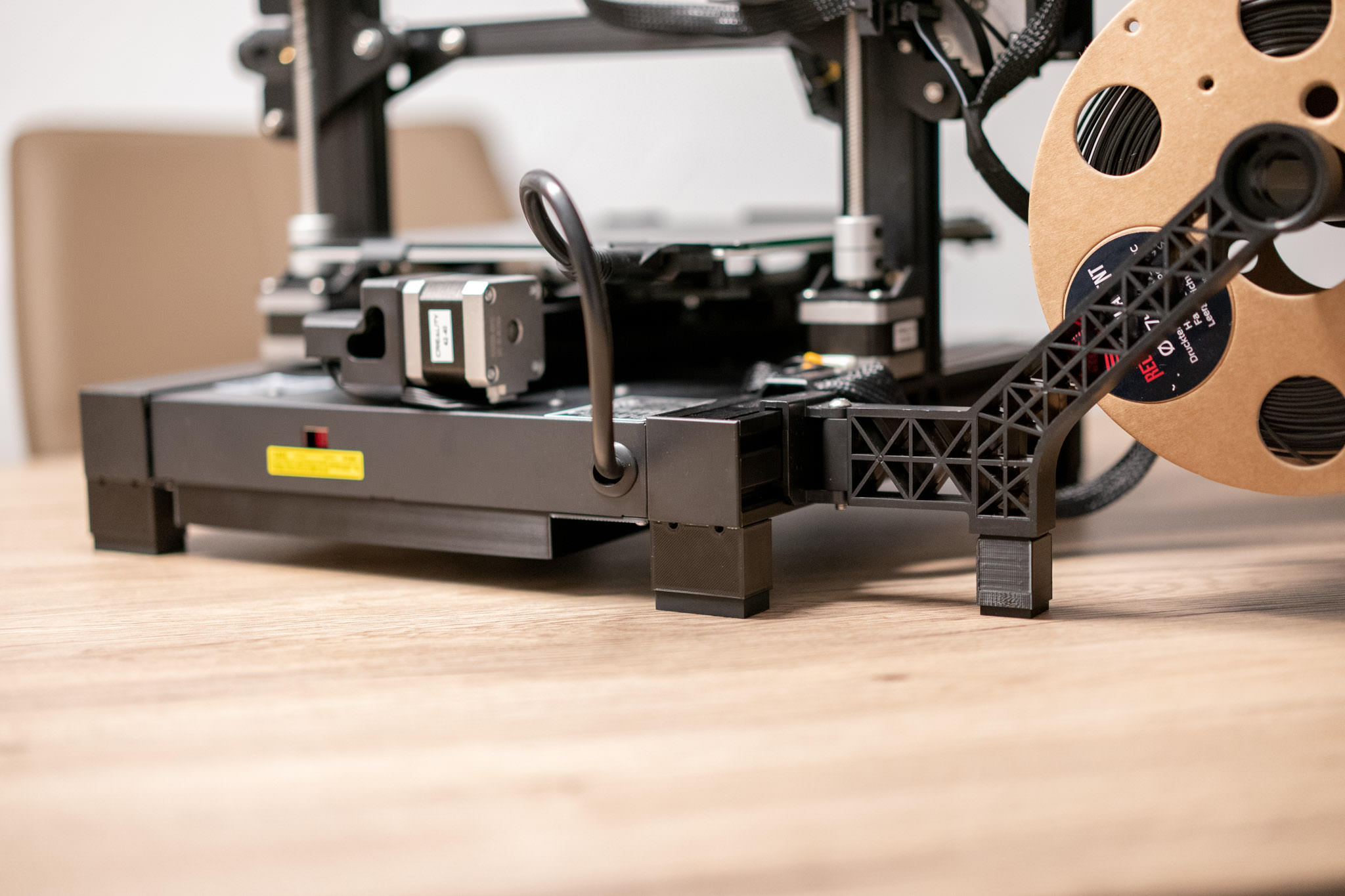 Higher Feet (25mm) for Creality CR-6 SE Noctua Silent Fan modification