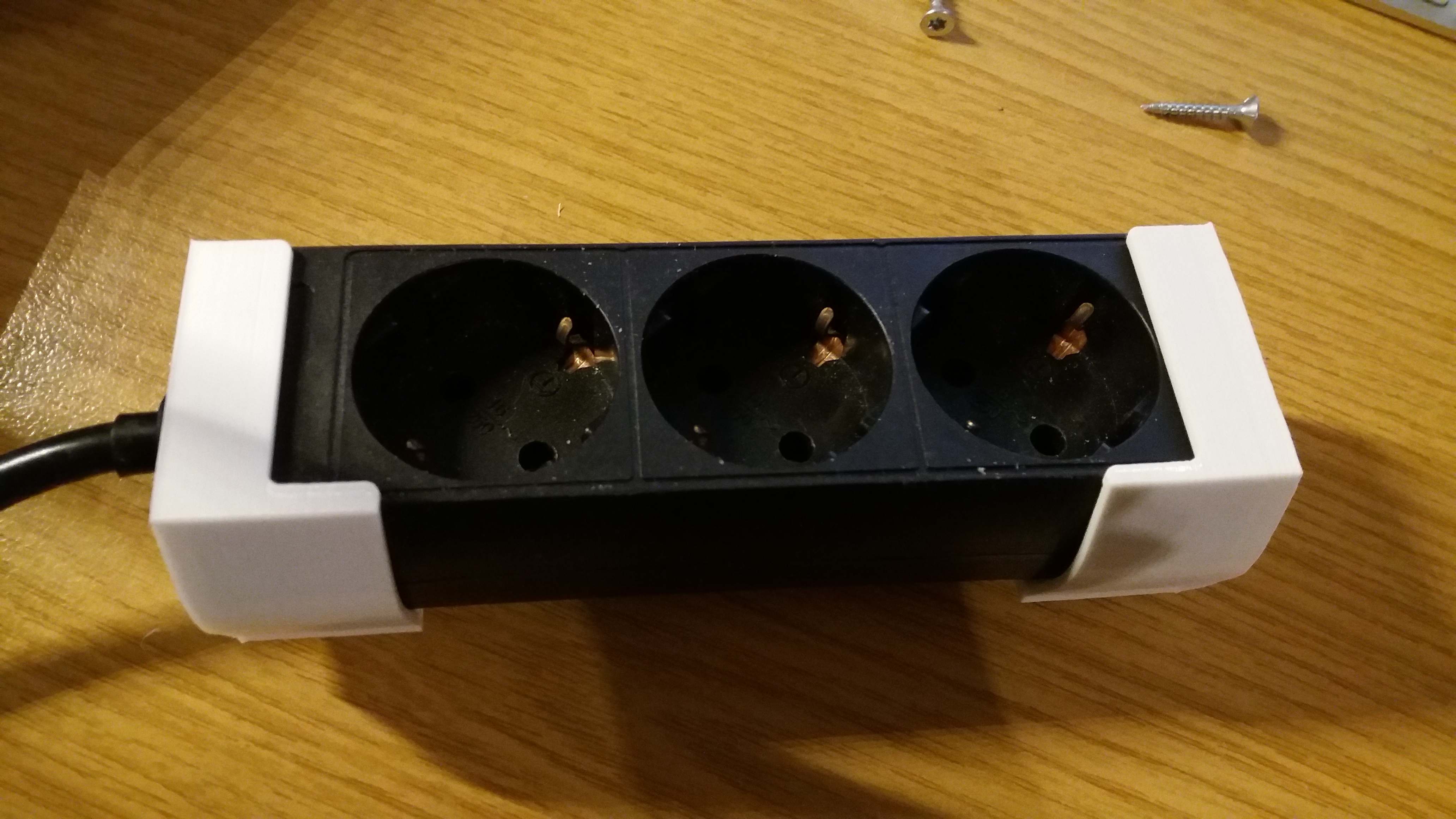 Euro Power Strip (Ikea Lack Hack)