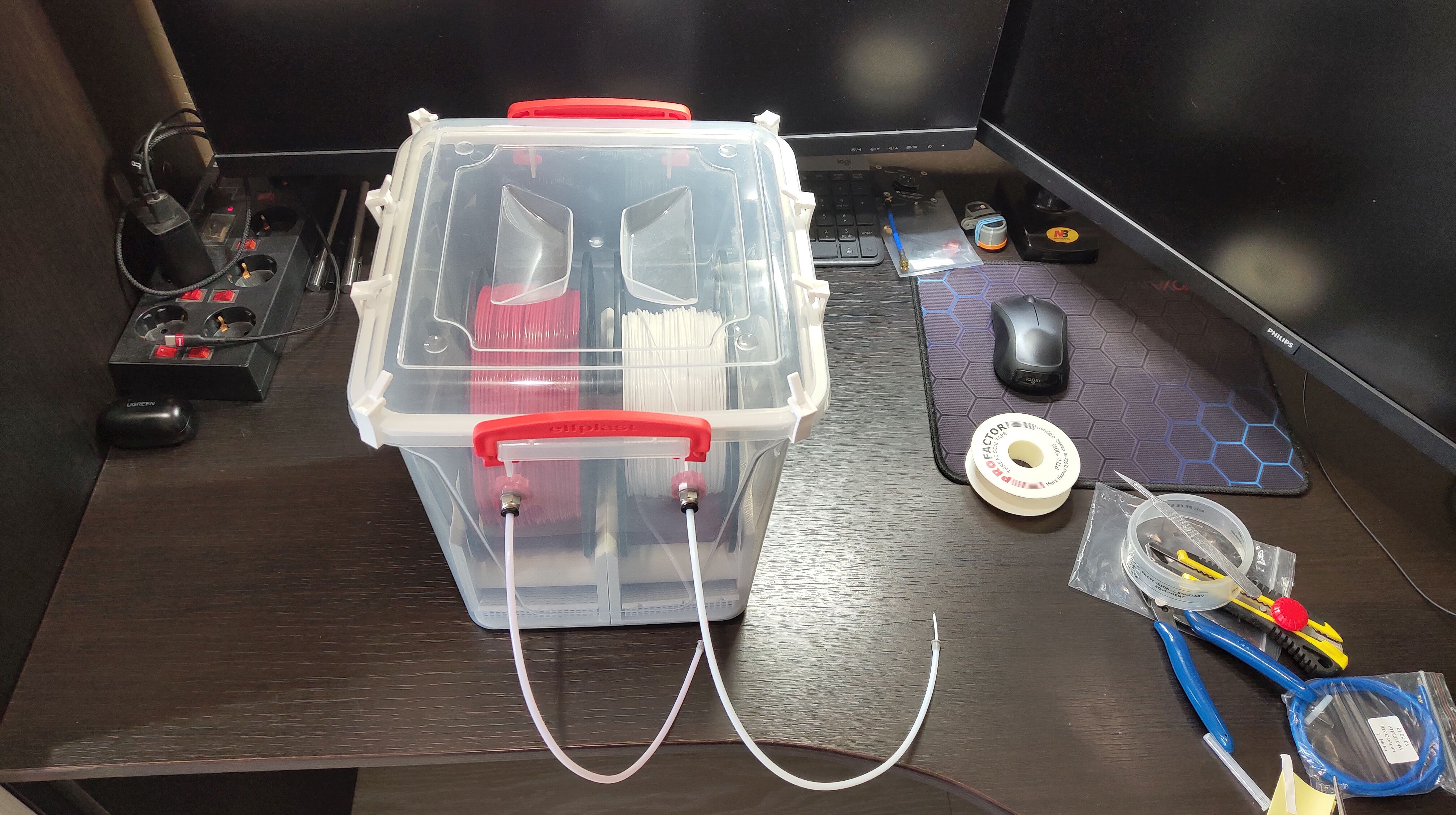 Filament Storage and Printing Dry Box