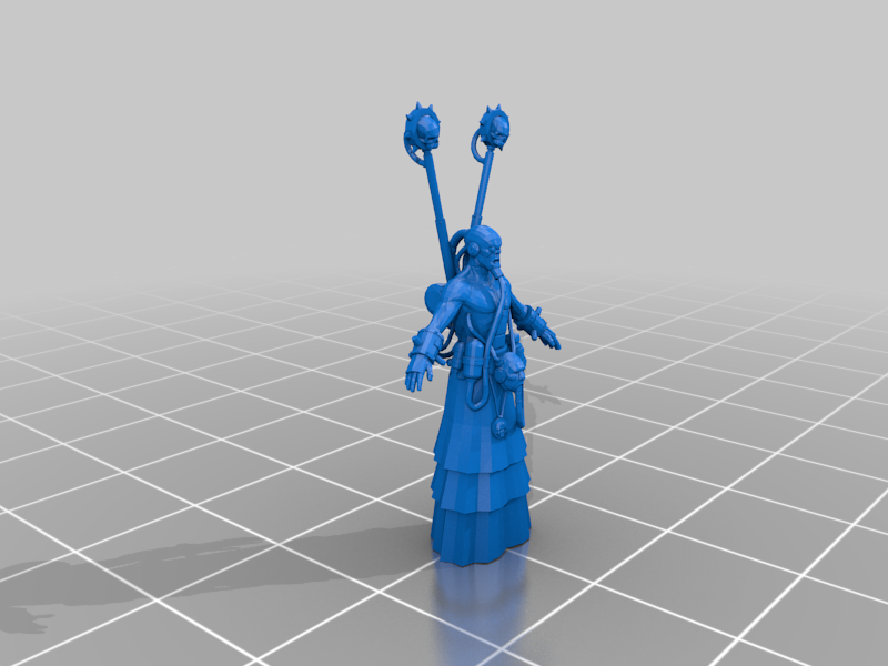 rogue psyker cultist - chaos - tm