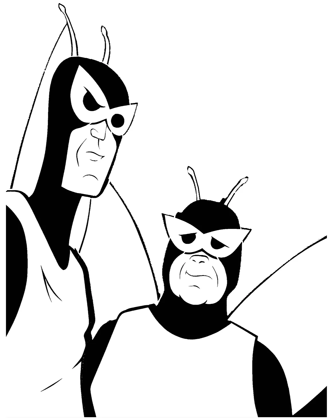 Henchmen 21 and 24 stencil