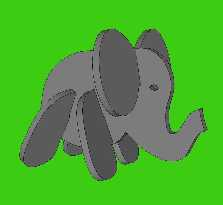 Elephant Stand Up