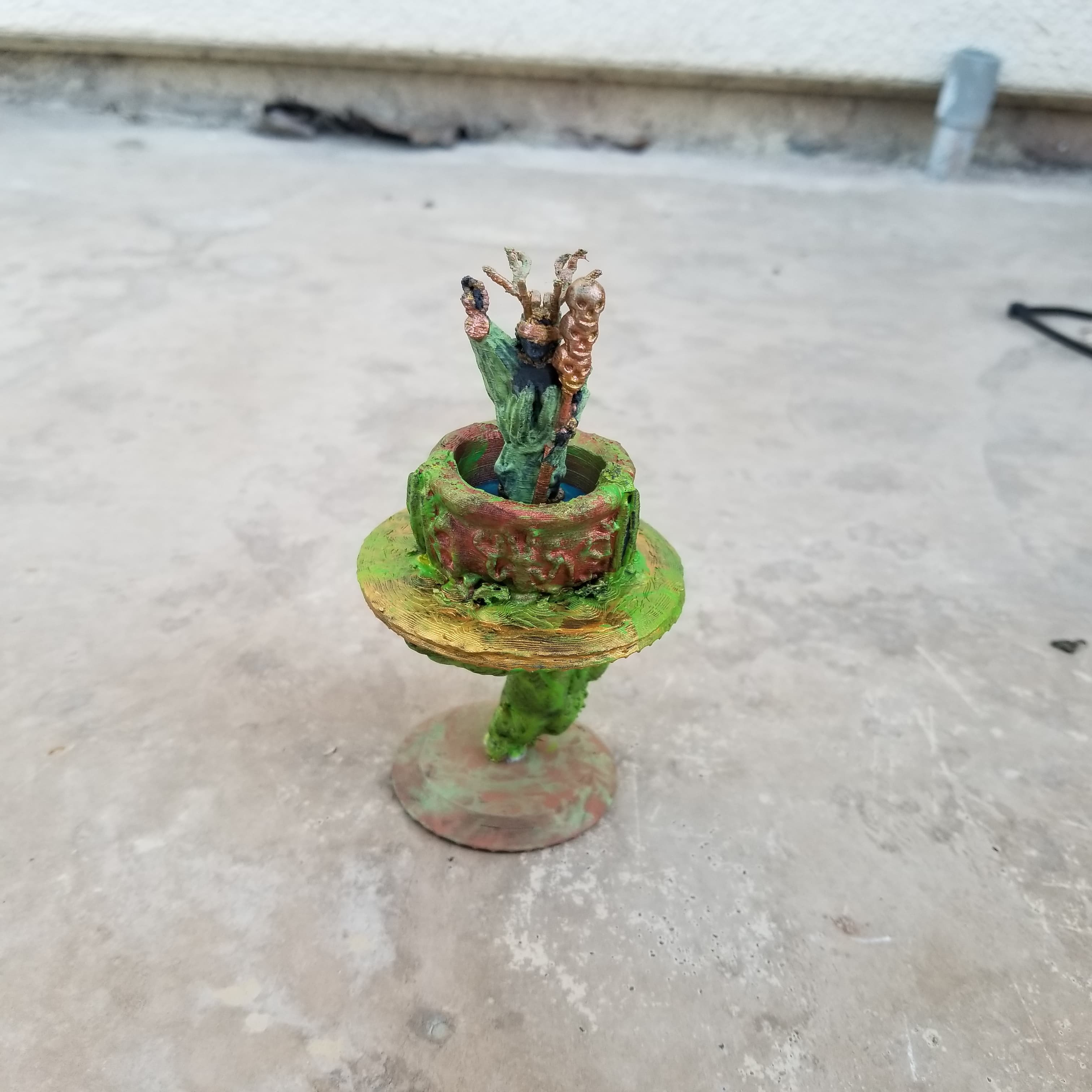 Flying Neolithic Bog Cauldron Mount (Mystic Skies)