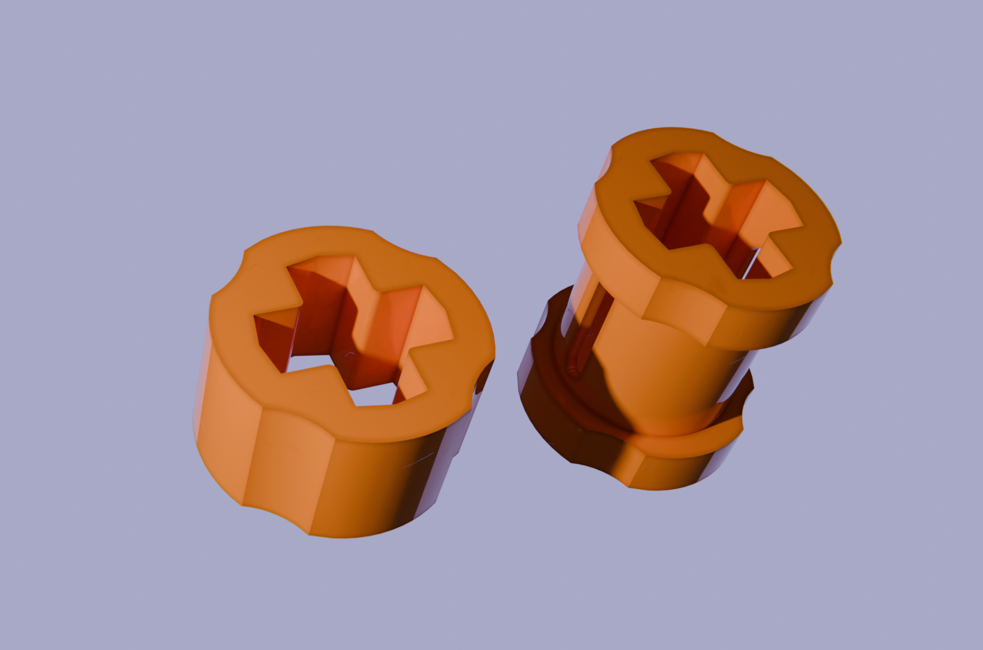 Technic Bush 1 & 1/2 Plate Connector (WIP)