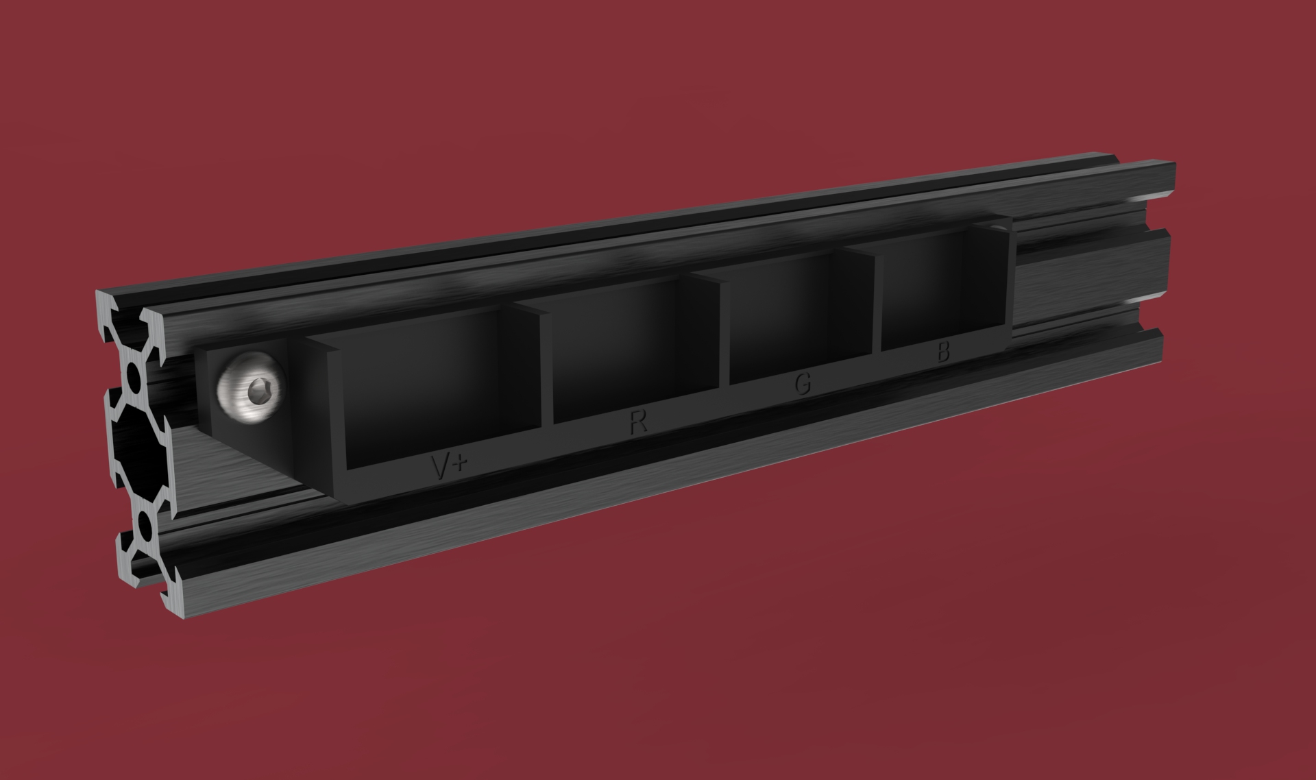 Wago Connector 5-way 2040 Extrusion Mount