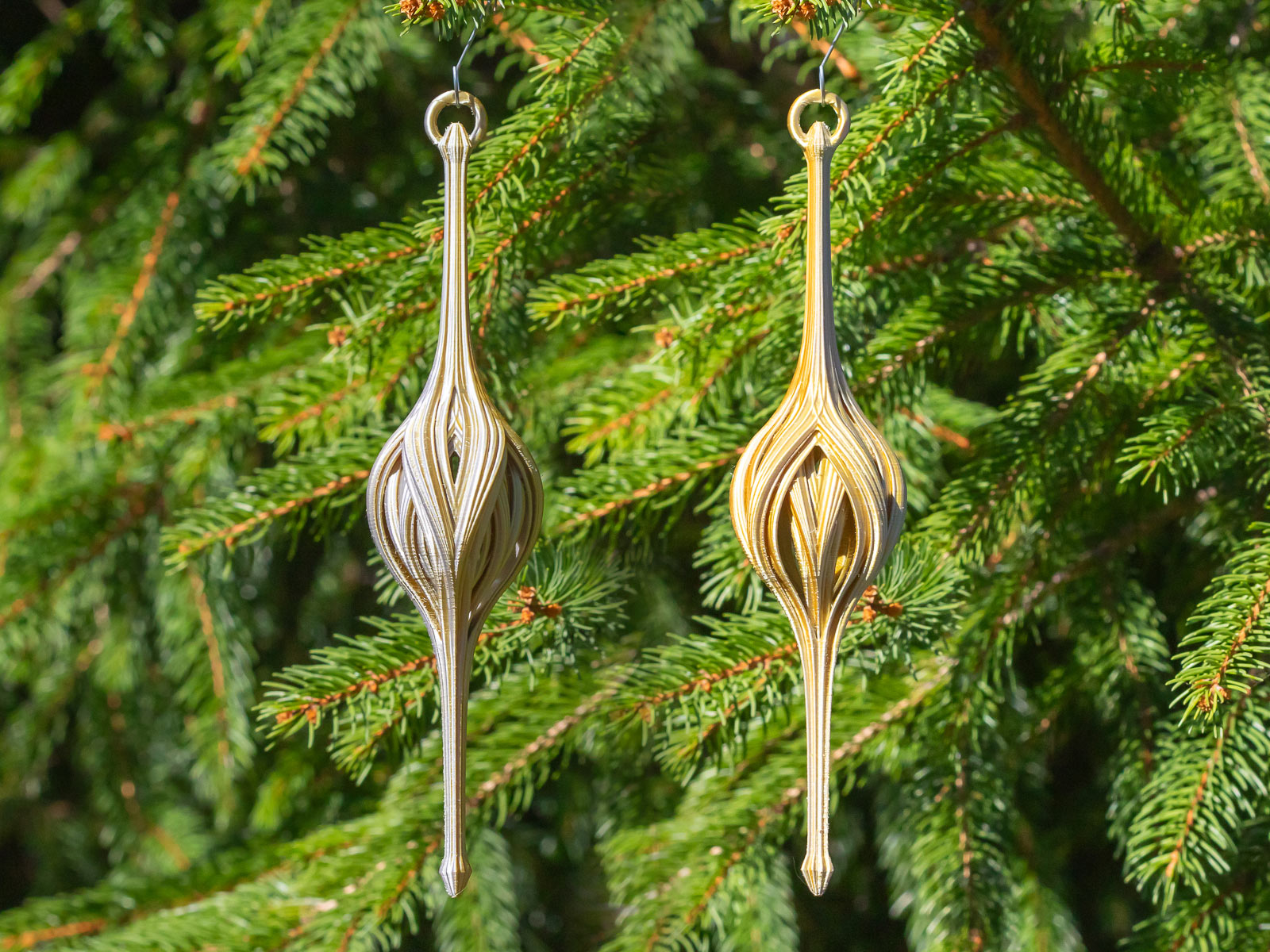 Swoop 1 Christmas Stretch Ornament 2024