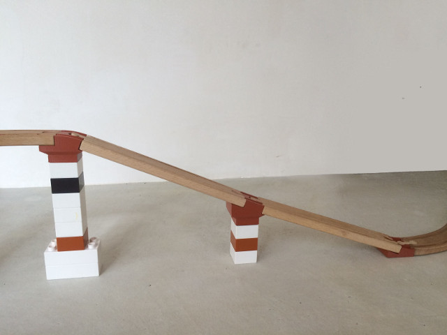 customizable bridges for wooden train track, incl duplo