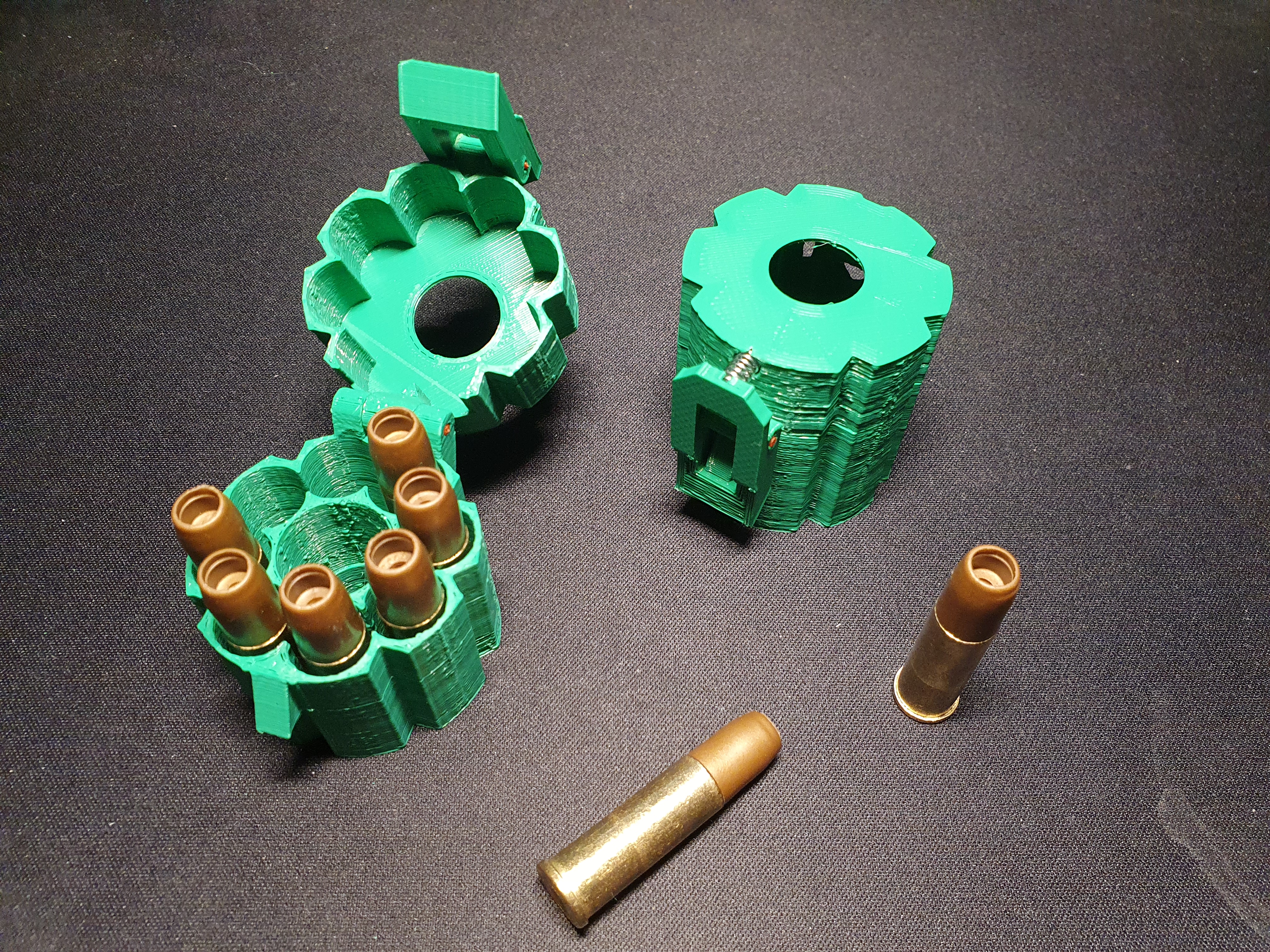 Simple speedloader for rewolwer GNB Smith&Wesson M&P R8