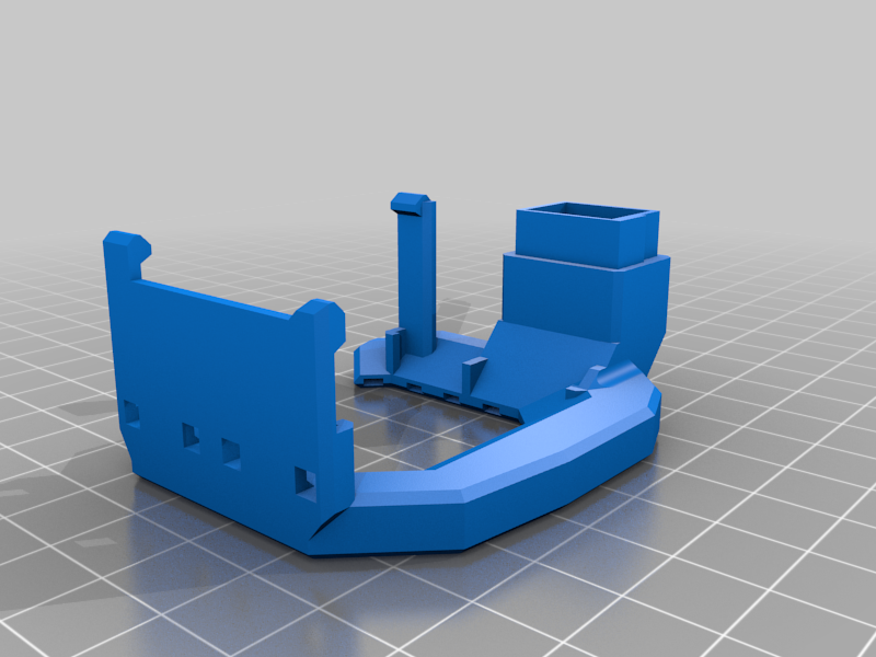 C duct for Dremel 3d20