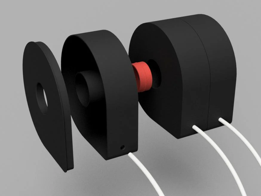 Airtight case for 3DJake's 250g spool