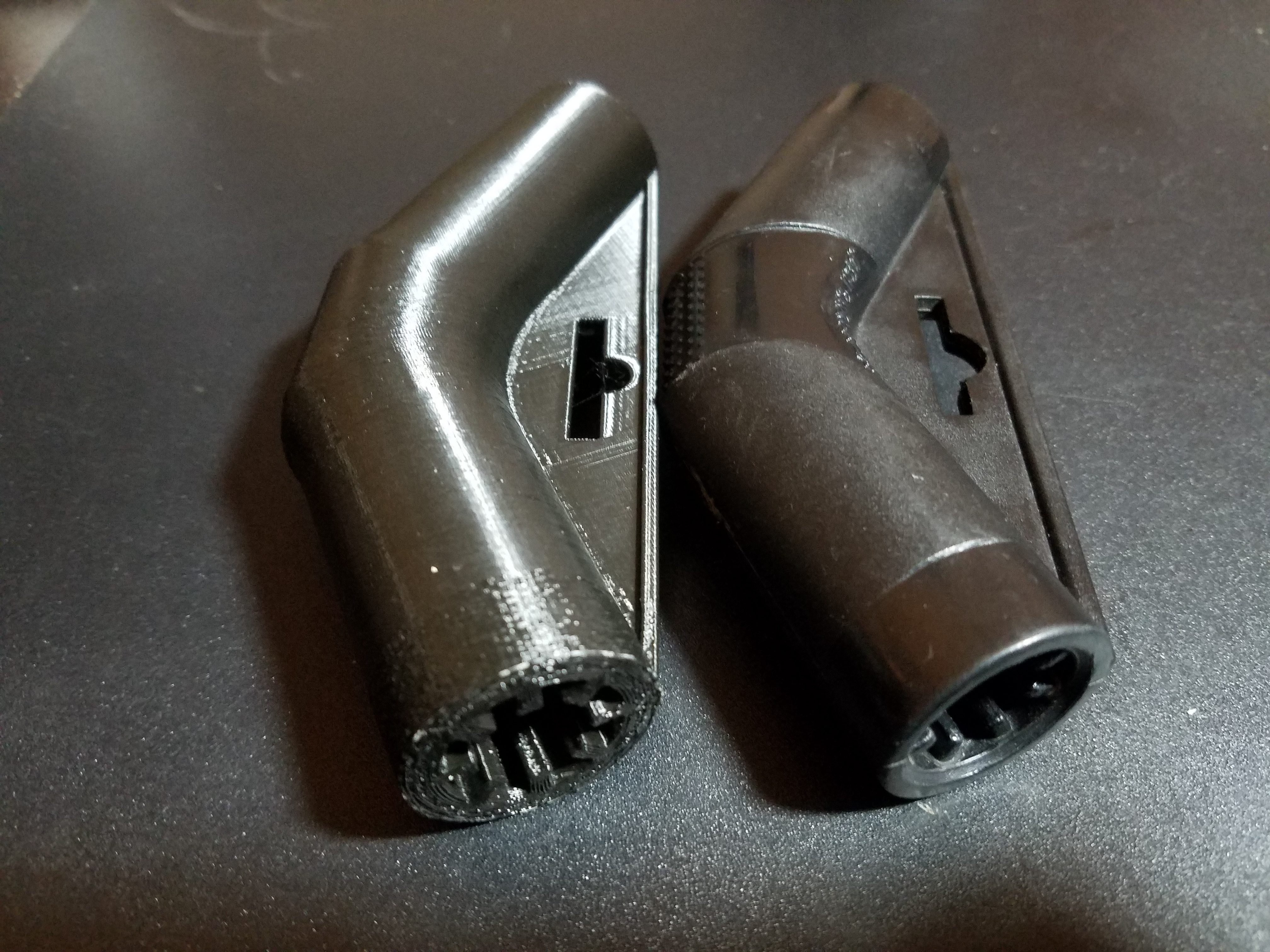 Tent pole fitting