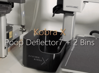Kobra X Poop Deflector7 + 2 Bins