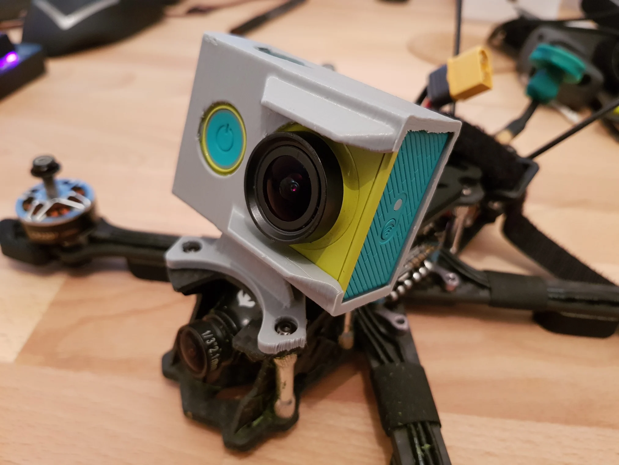 Xiaomi Yi mount for GEPRC Mark 2 and Mark 4