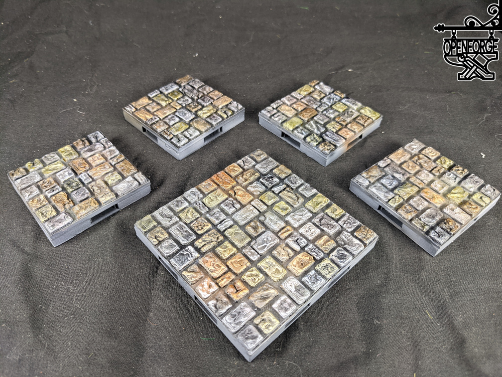OpenForge 2.0 Building Facades: Large Paver Floors