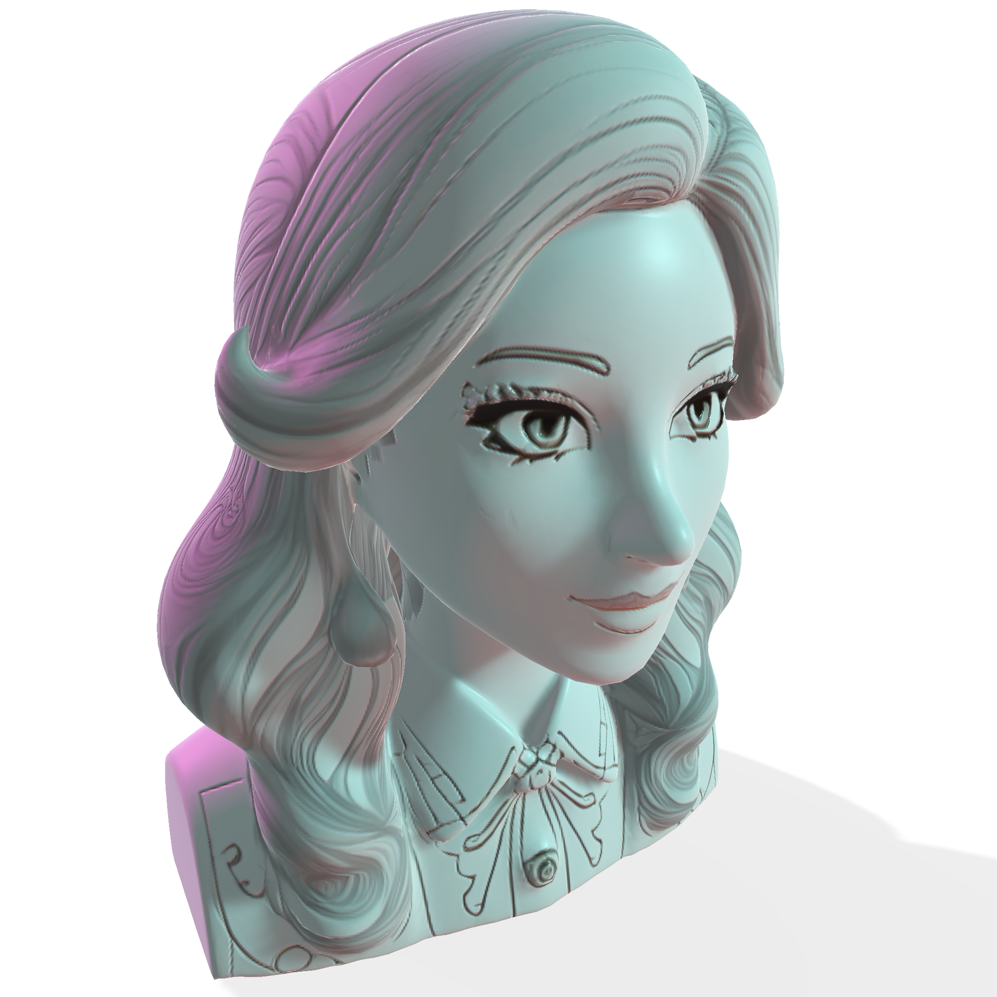 Graceful AI-Infused Bust