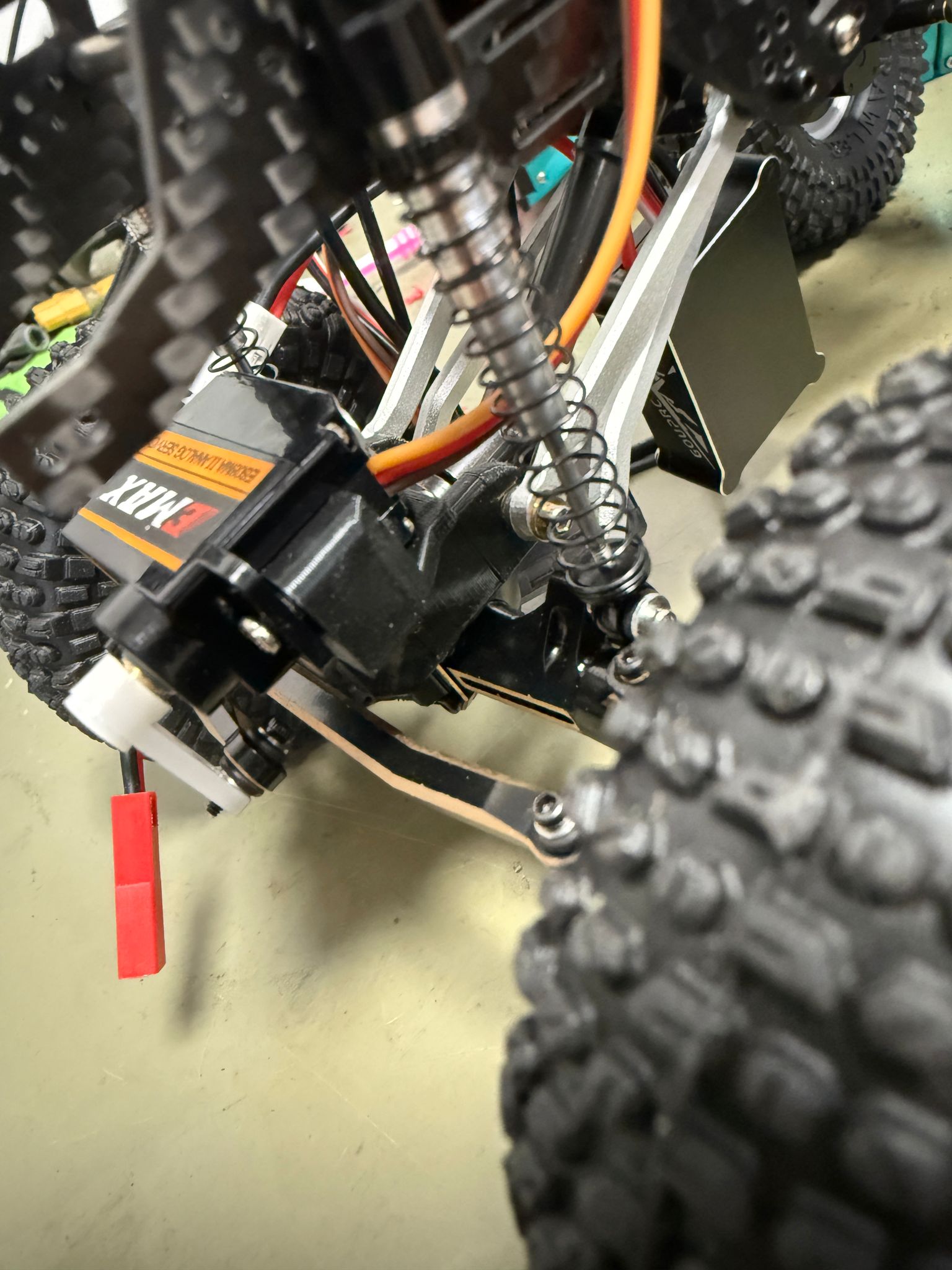 Injora SCX24 LCG front and rear link mount