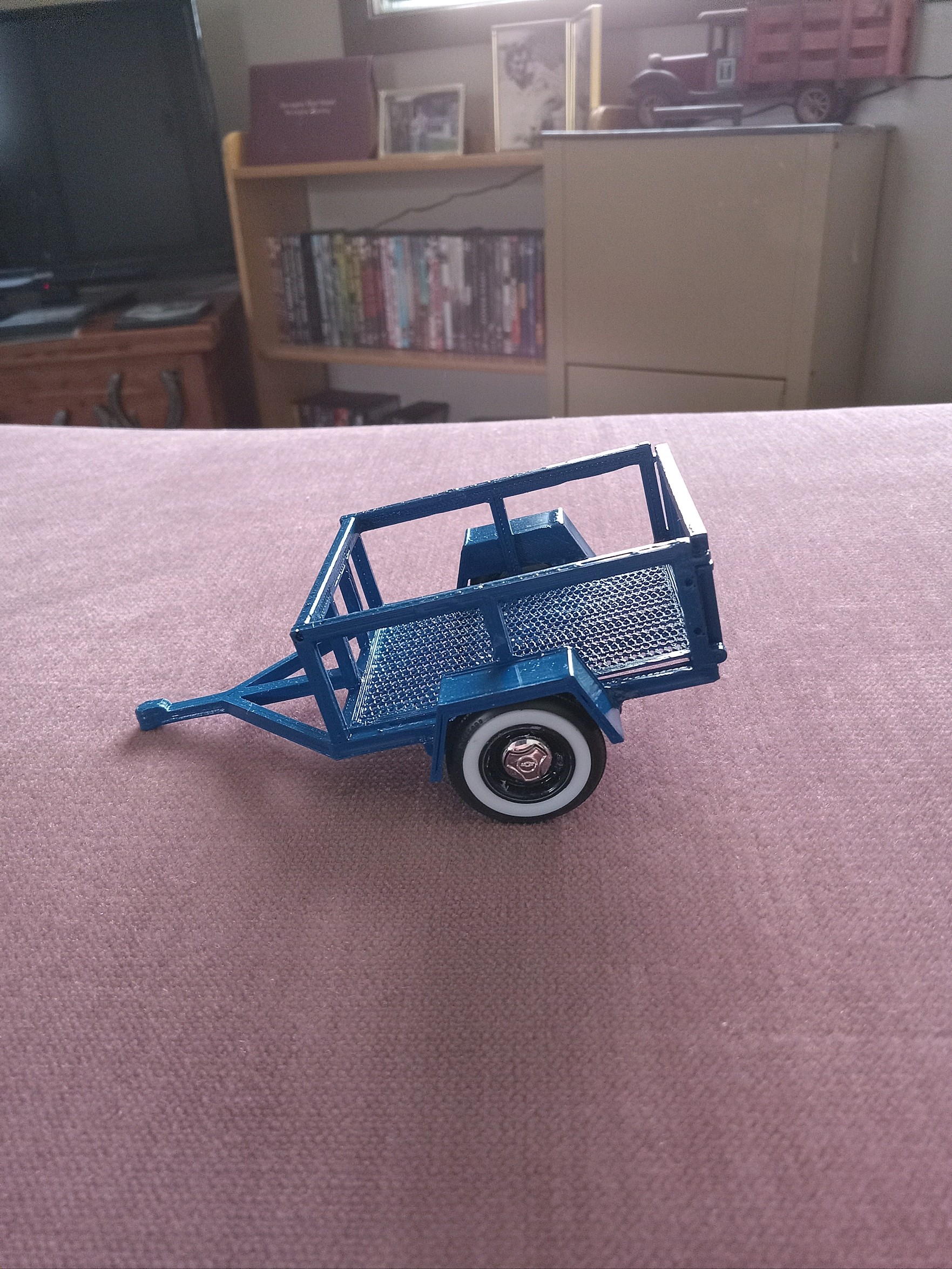 1/25 scale utility trailer,model trailer