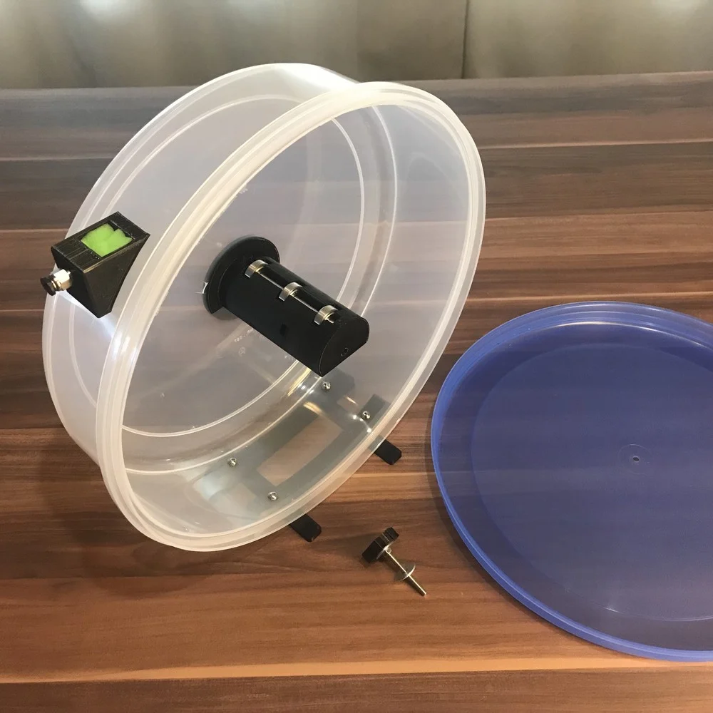 Cake-Drybox for DAS FILAMENT XXL Spool w/ dust filter