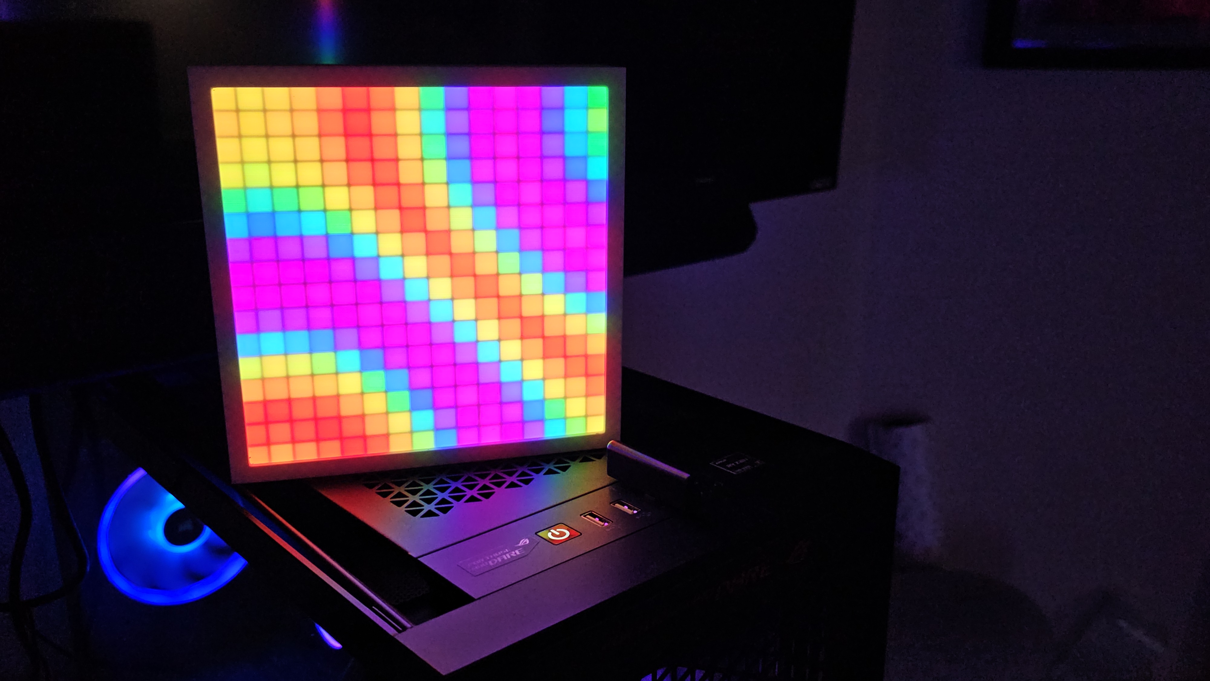 16x16 LED Matrix Diffuser Enclosure