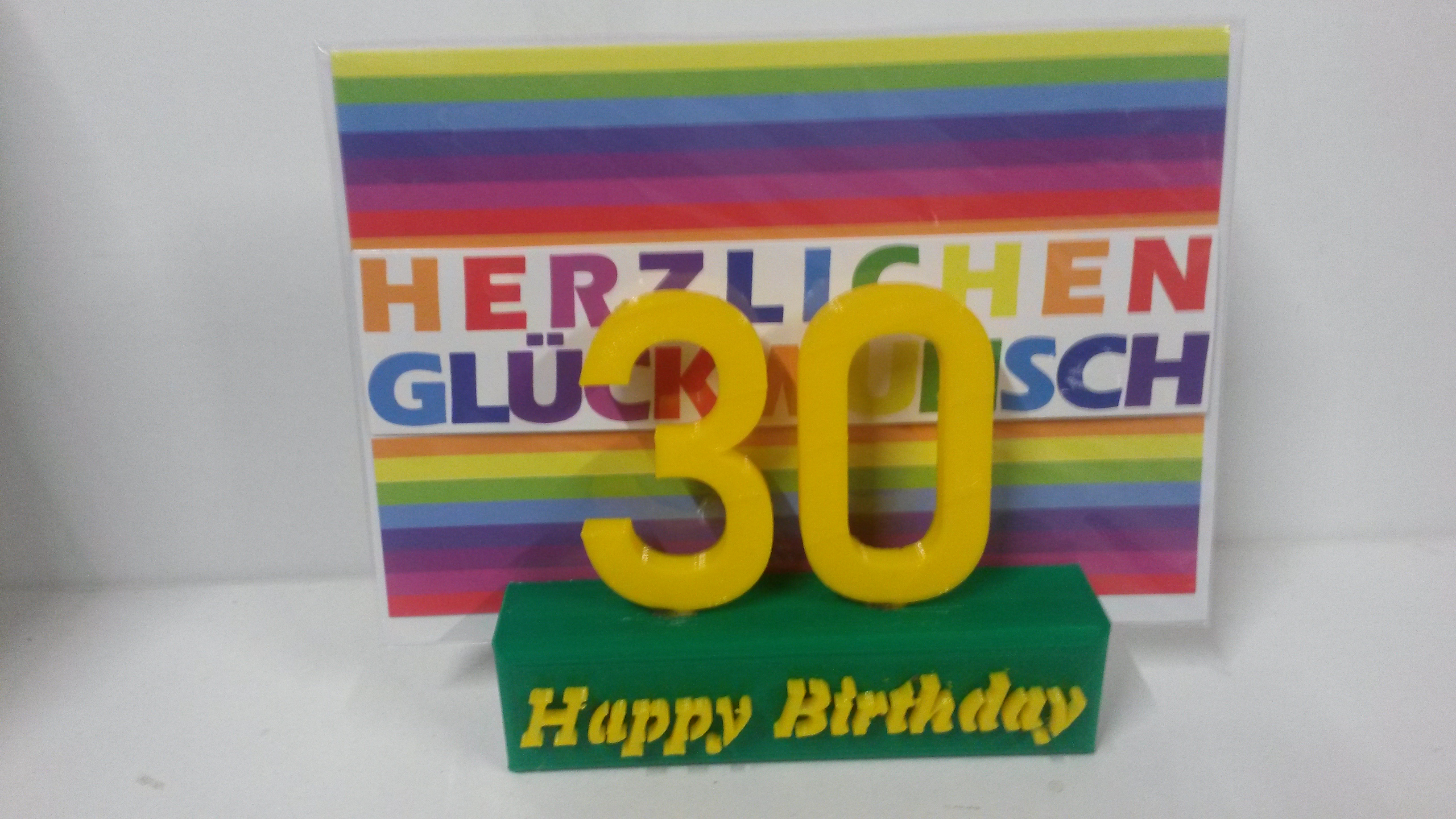 Happy Birthday Geburtstag