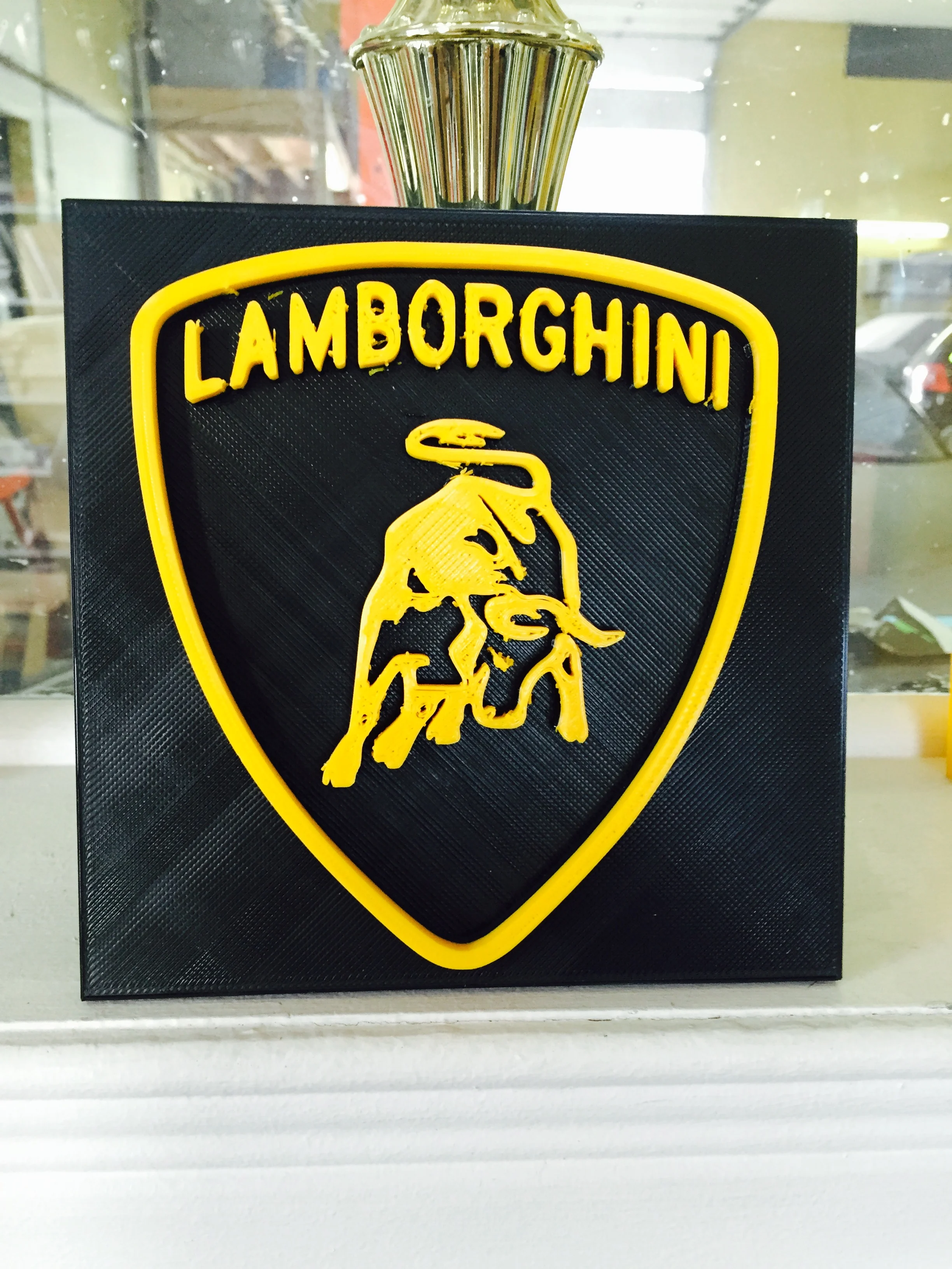 Lamborghini 3d logo