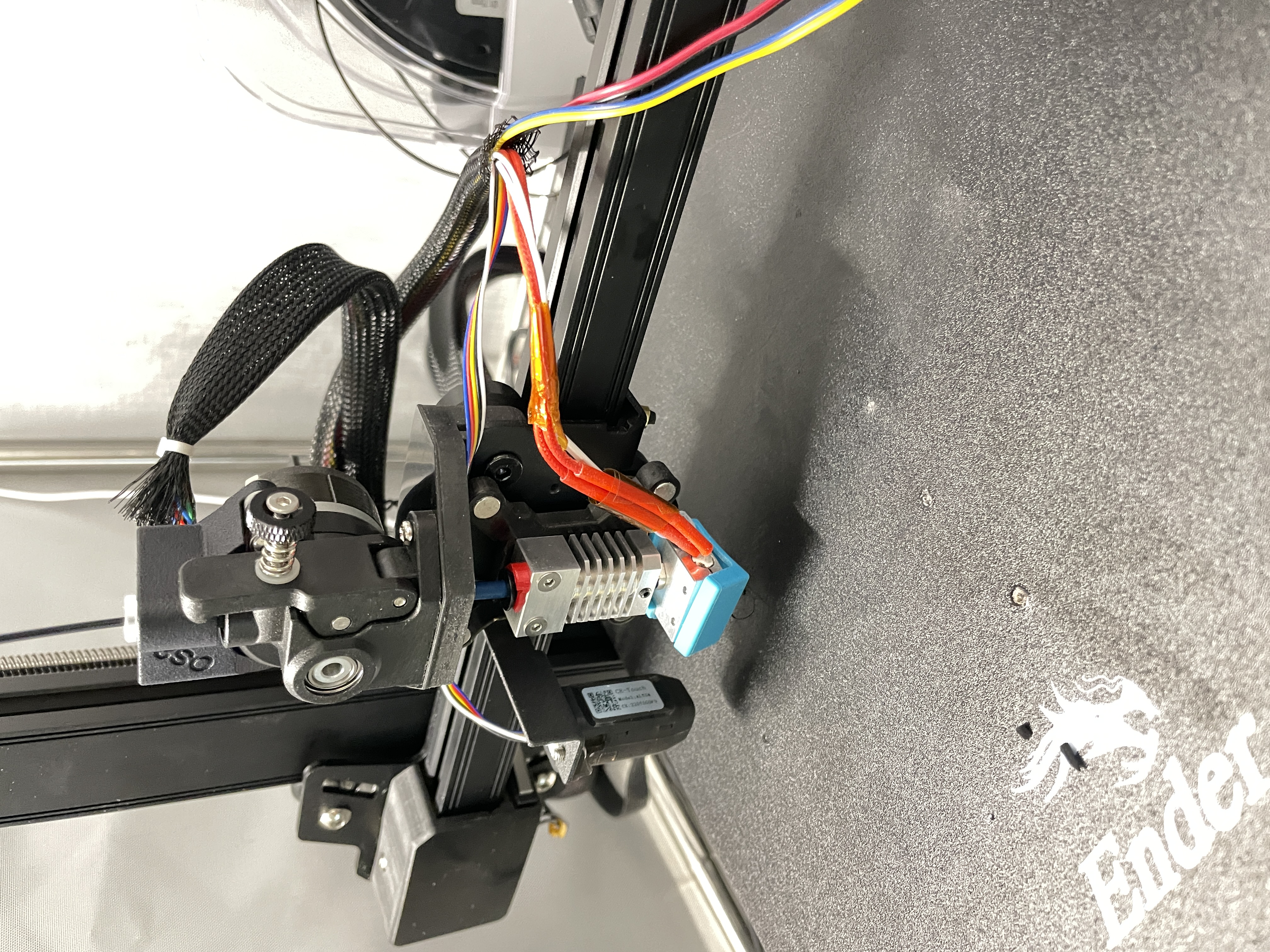 Orbiter V2 direct drive extruder carriage mount for Ender 3 v2 NEO