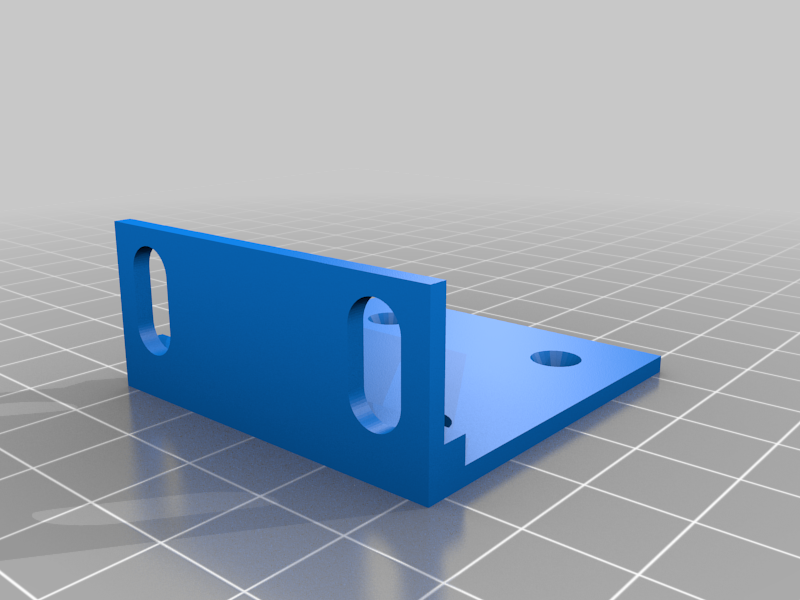 Switch mounting bracket for MikroTik