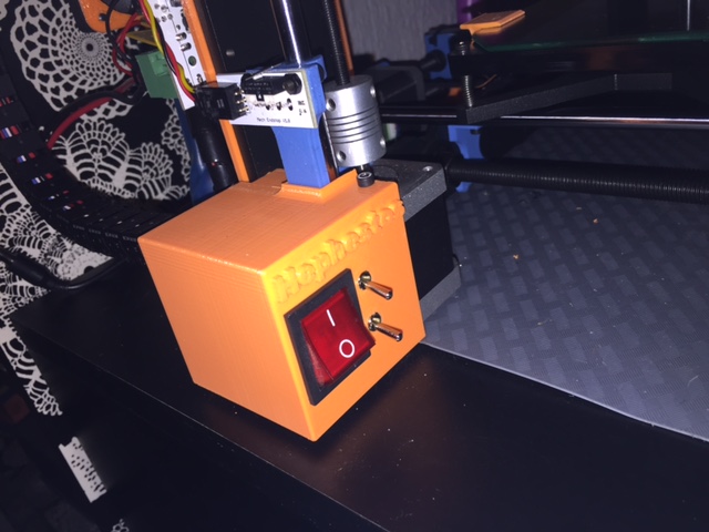 Caja interruptor para Hephestos