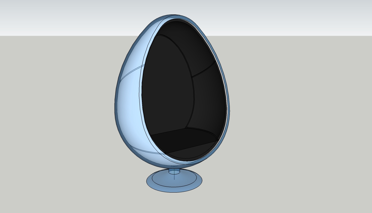 egg chair mib