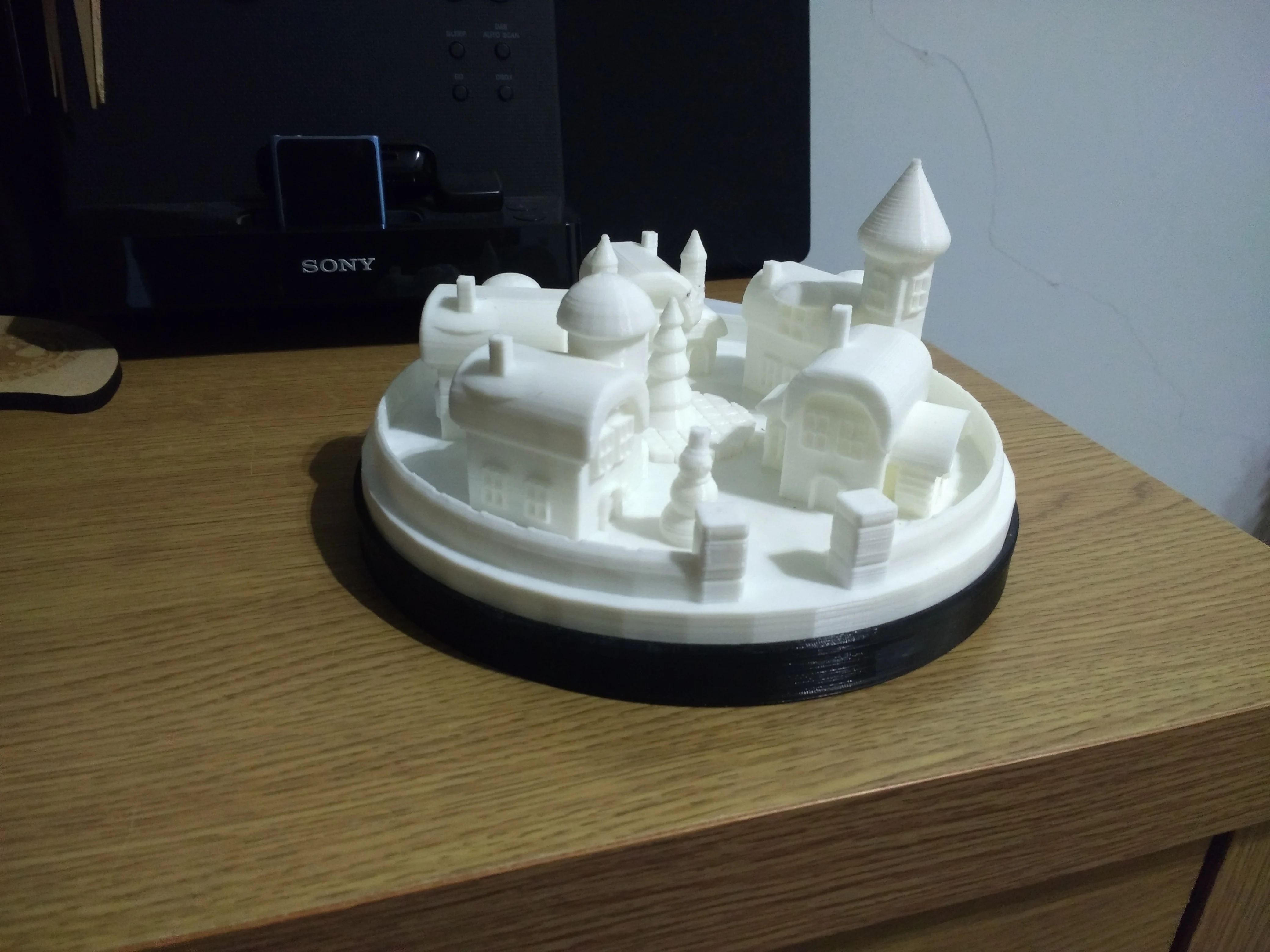 Elf village LED base