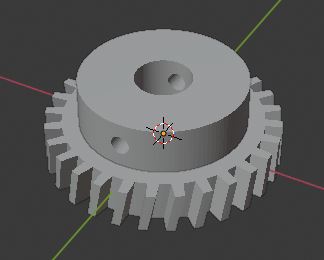Dental Alginator 2 Worm Gear