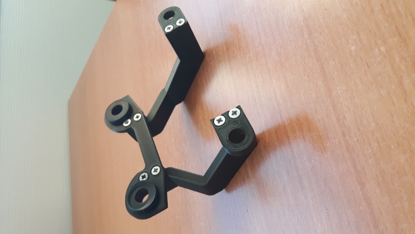 Bracket for electronic odometer for Honda CB 500 PC32 and PC26